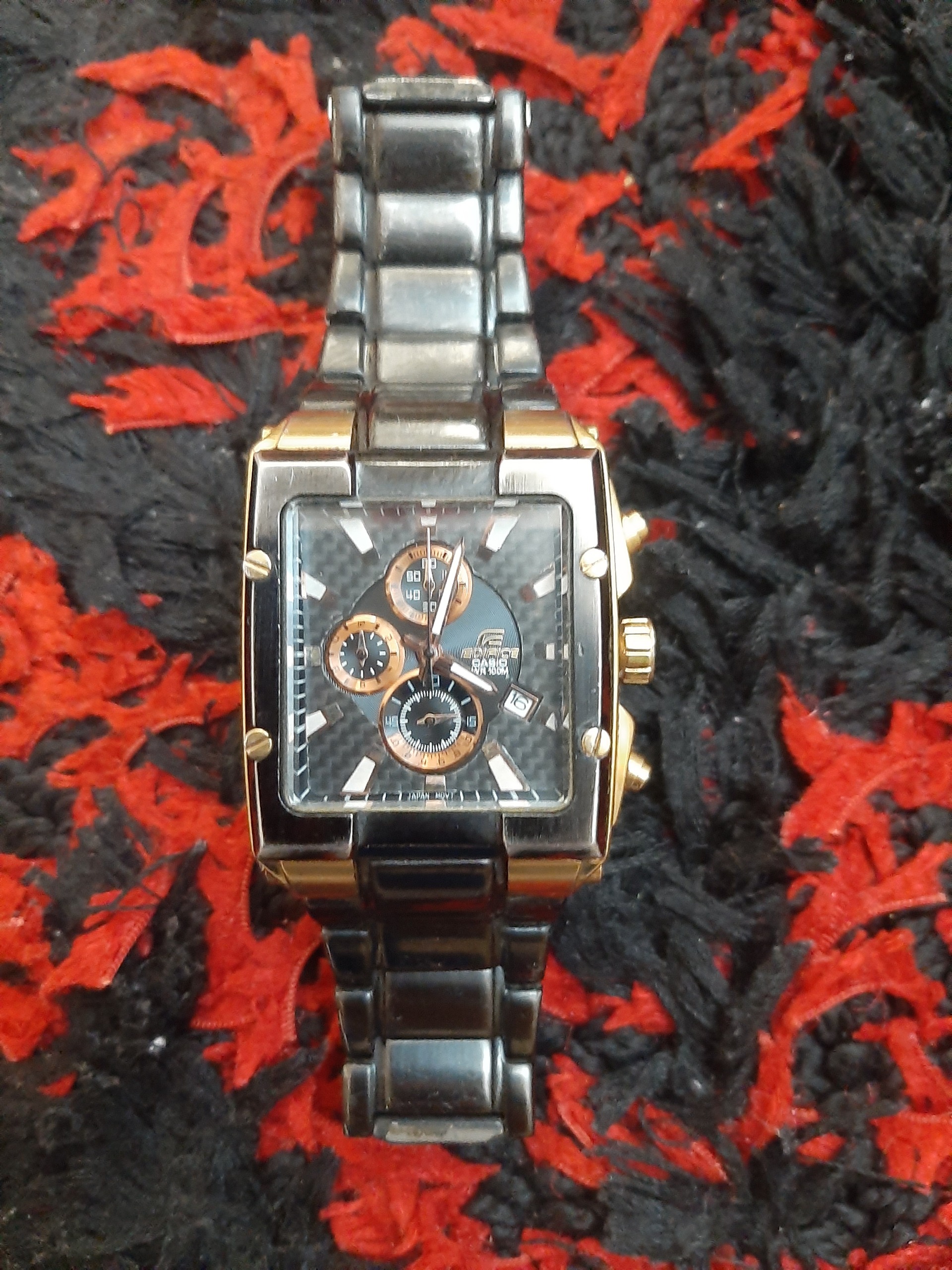 ساعت مچی مردانه کاسیو سه موتوره اصل