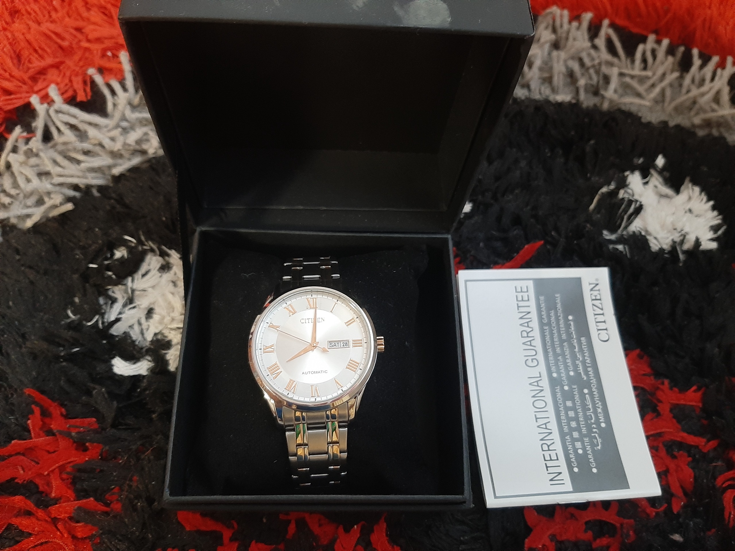 ساعت مچی مردانه سیتیزن تمام فابریک اتومات