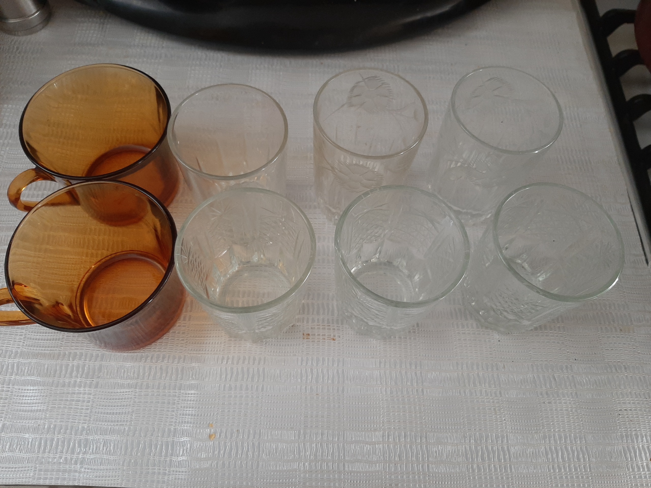 8عدد استکان خارجی قدیمی