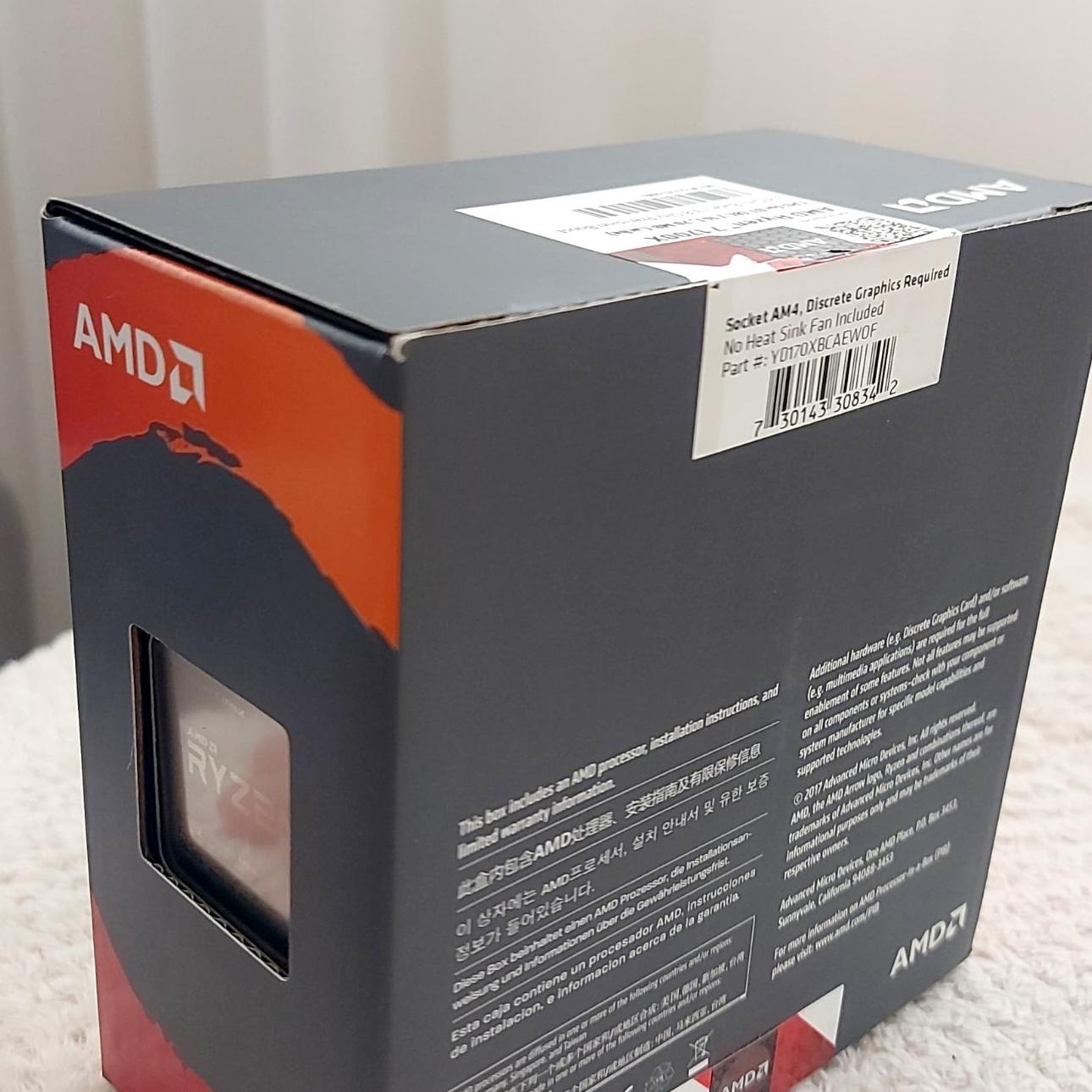 AMD RYZEN 7 1700X CPU