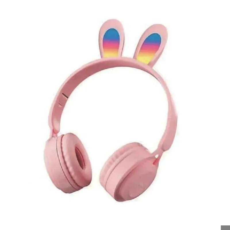 هدفون بلوتوثی عروسکی خرگوشی مدل MZ-08R در سه رنگ
