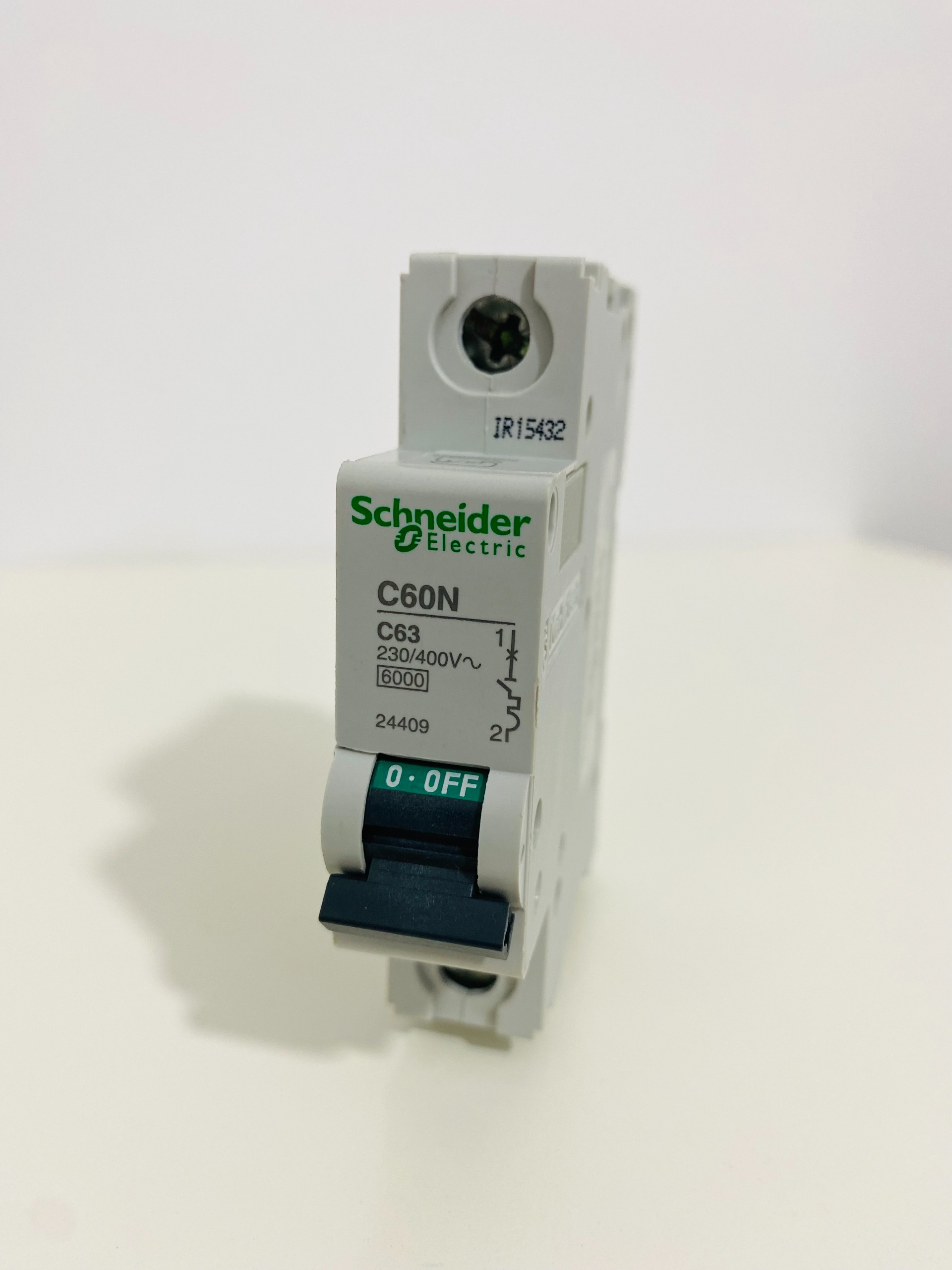 فیوز مینیاتوری تکفاز 63 آمپر کلاس C اشنایدر