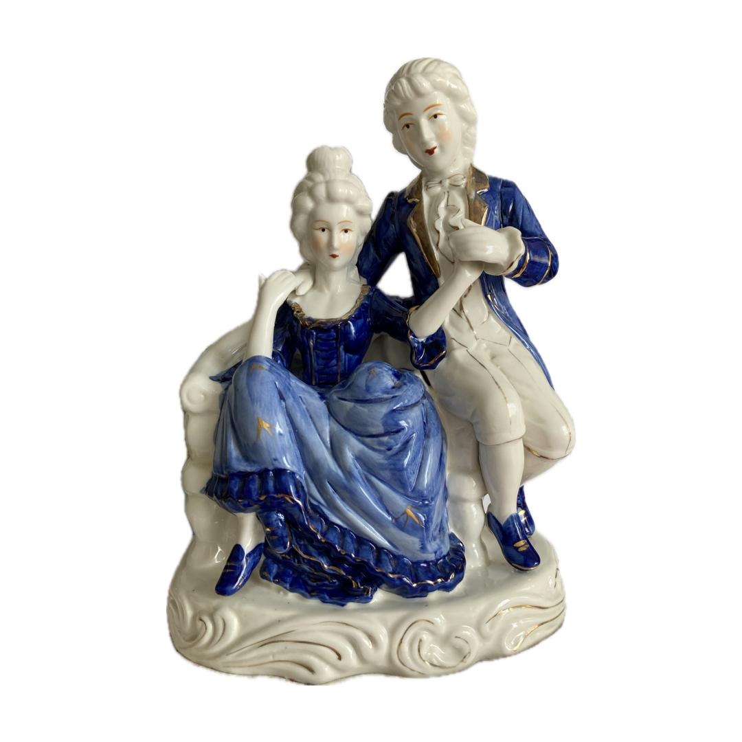 مجسمه چینی قلم آبی