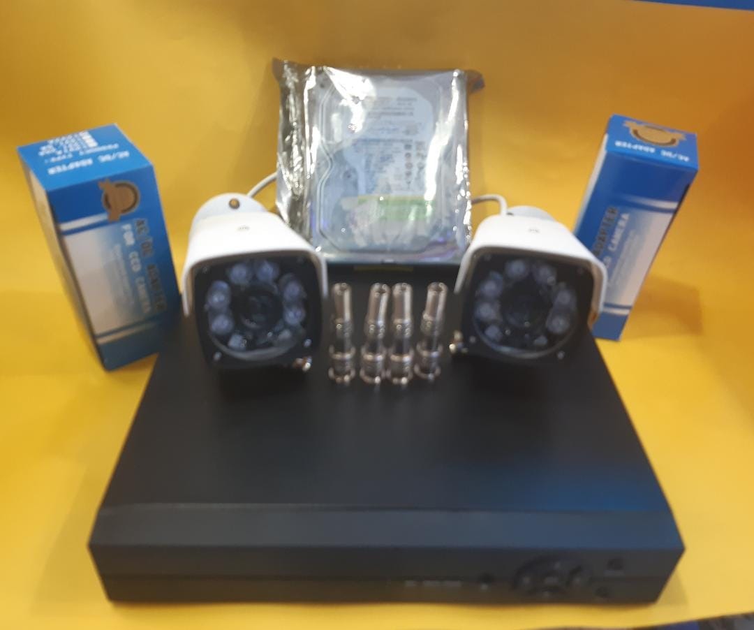 پک دوربین مداربسته دو تایی مدار بسته تکنو پلاس