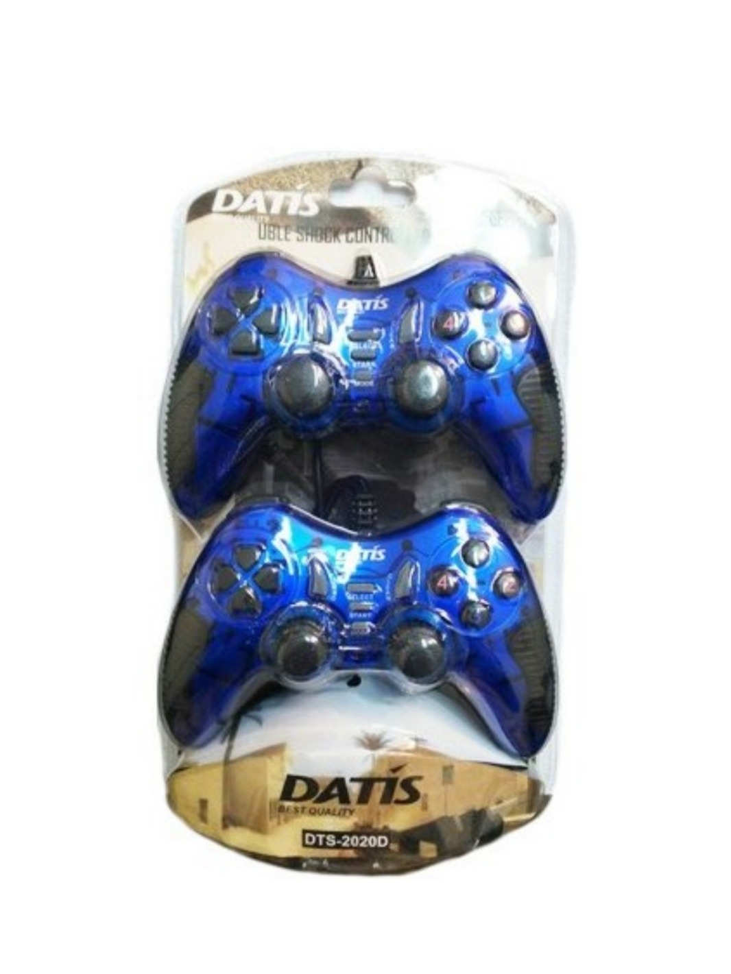 دسته بازی گیم پد دوبل شوکدار خفاشی Datis