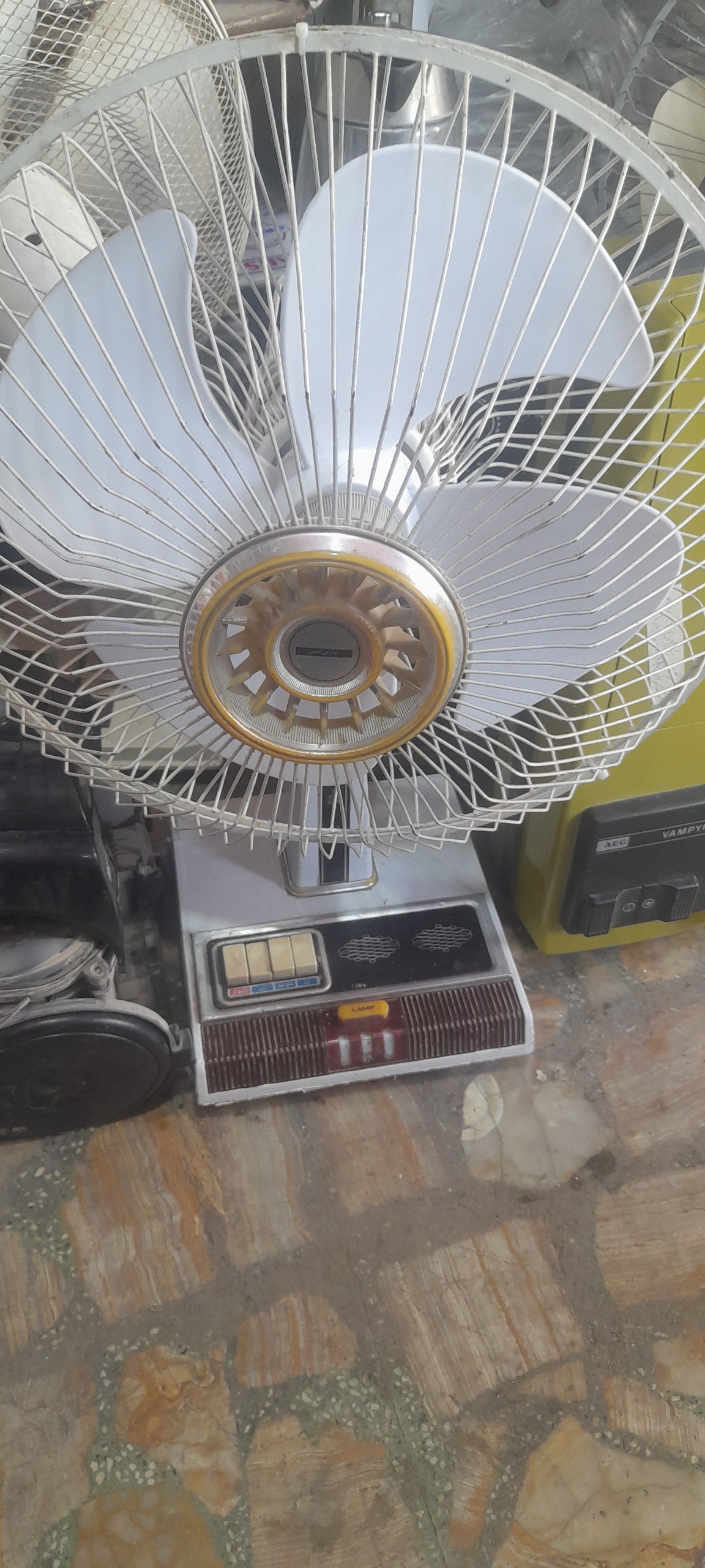 پنکه پارس خزر موتور ژاپنی تنه فلزی