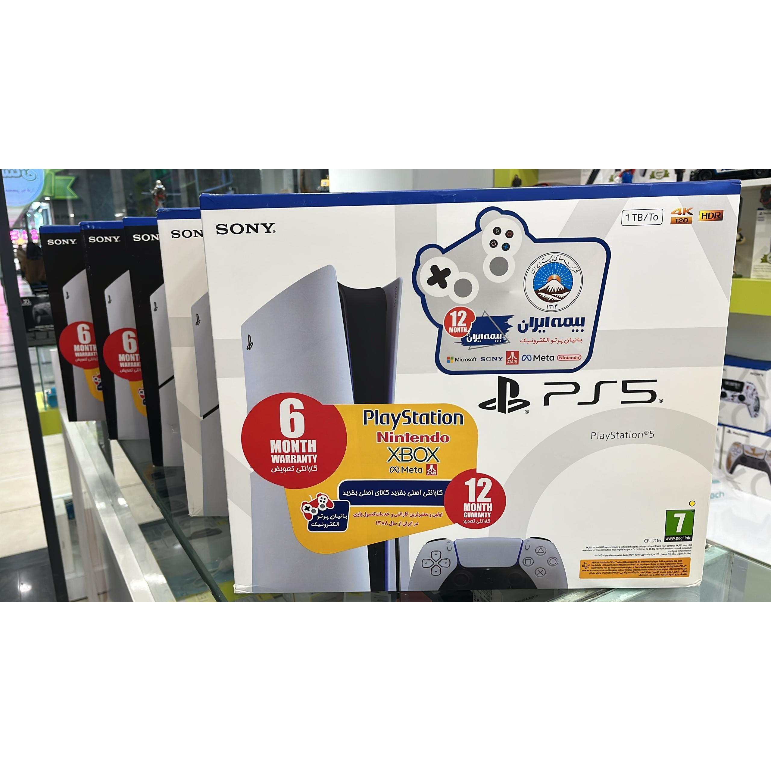 پلی استیشن 5 نوواکبند اسلیم دیسک خور اروپایی