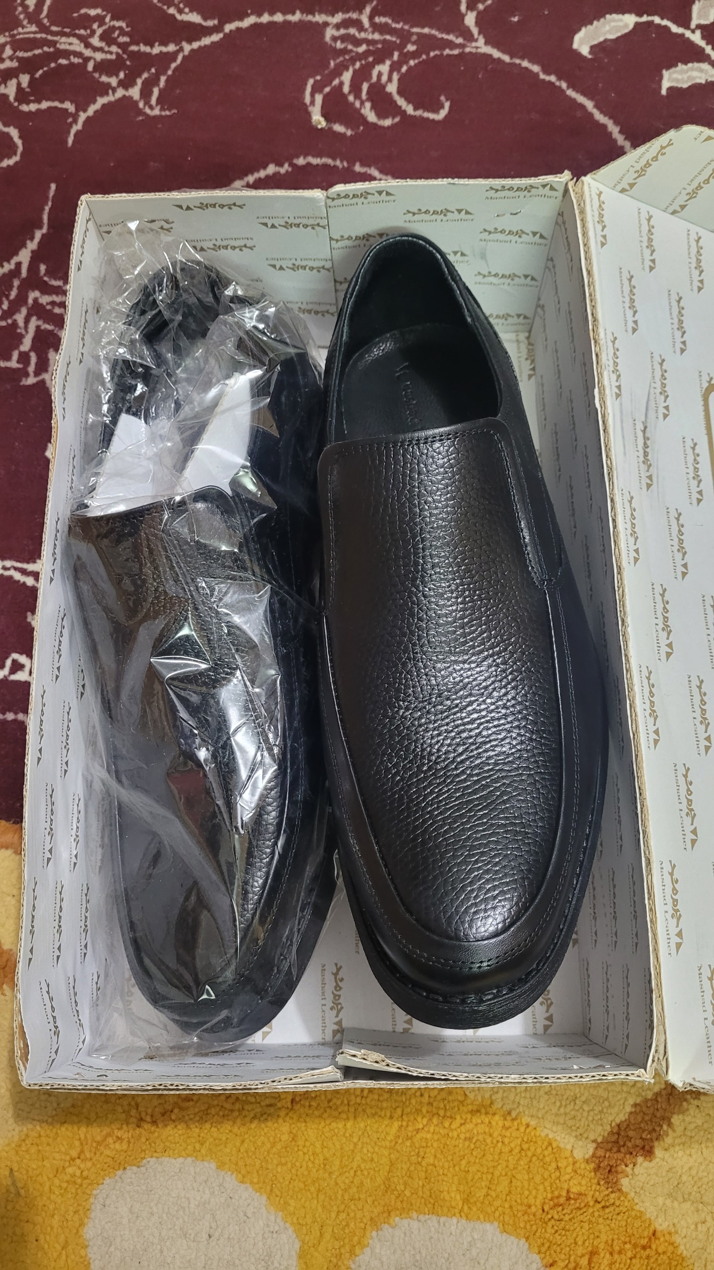 کفش چرم مشهد سایز 43 کد j6243