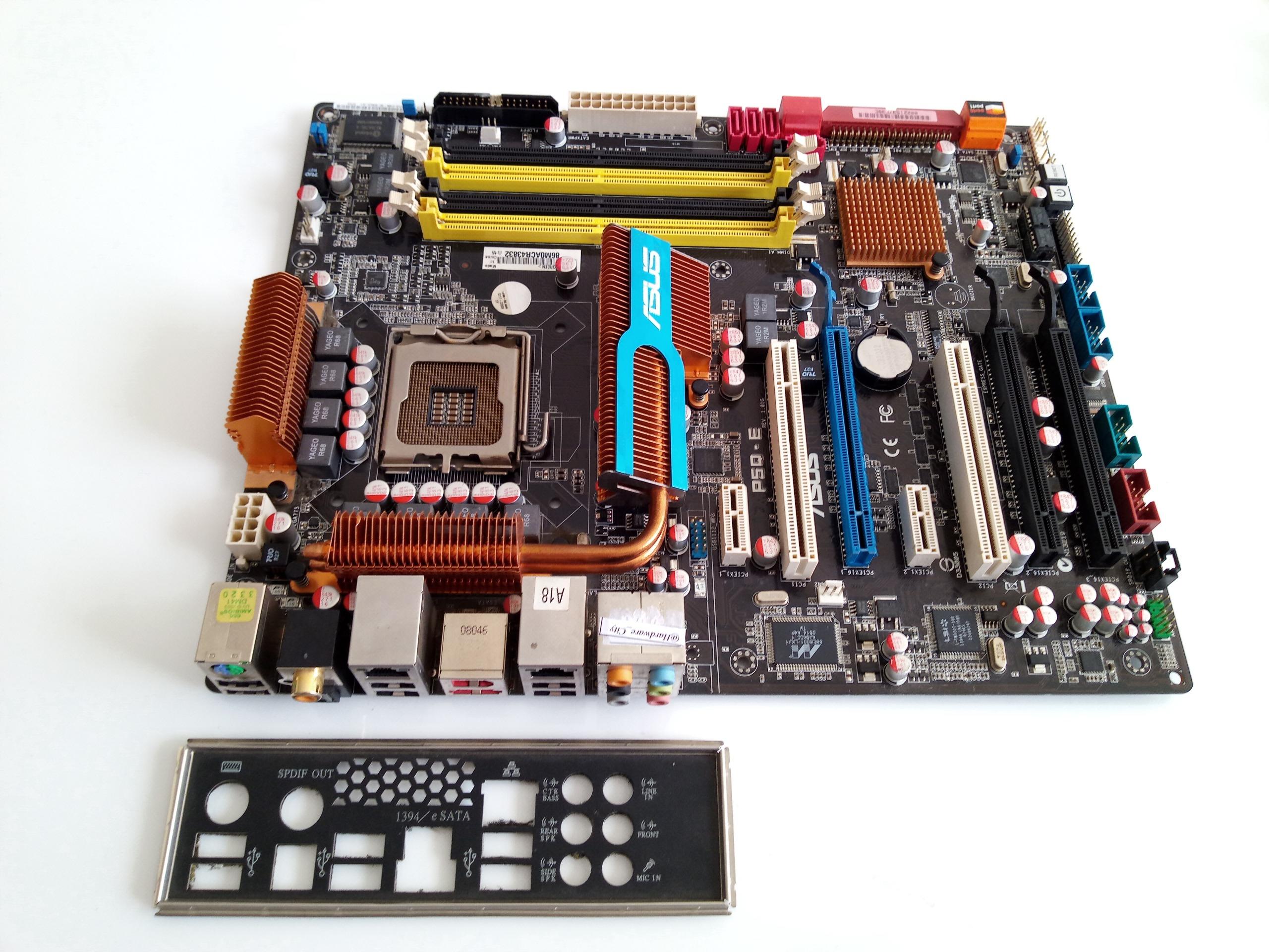 Asus deals p5qe motherboard