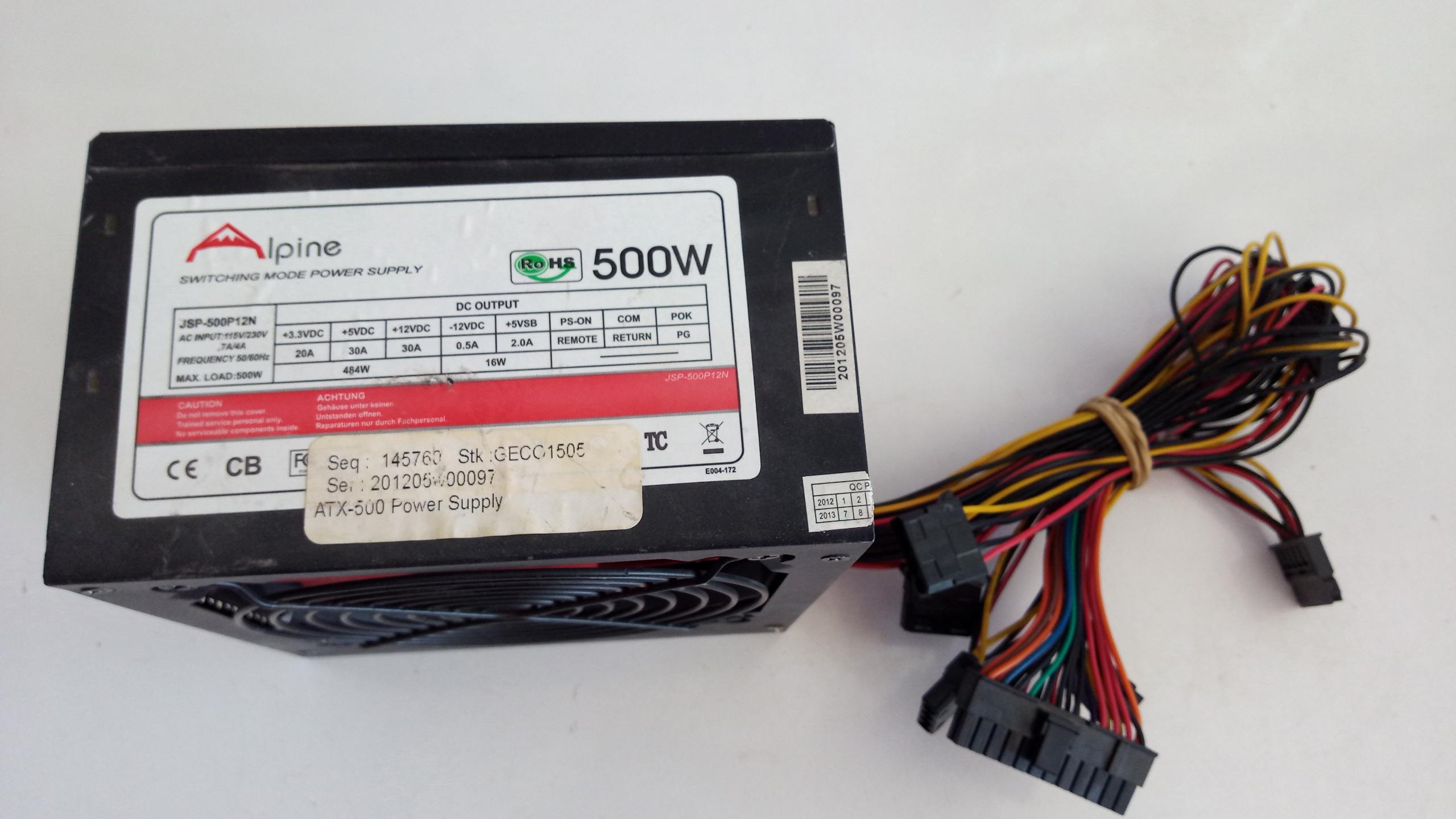 ALPINE ATX 500W