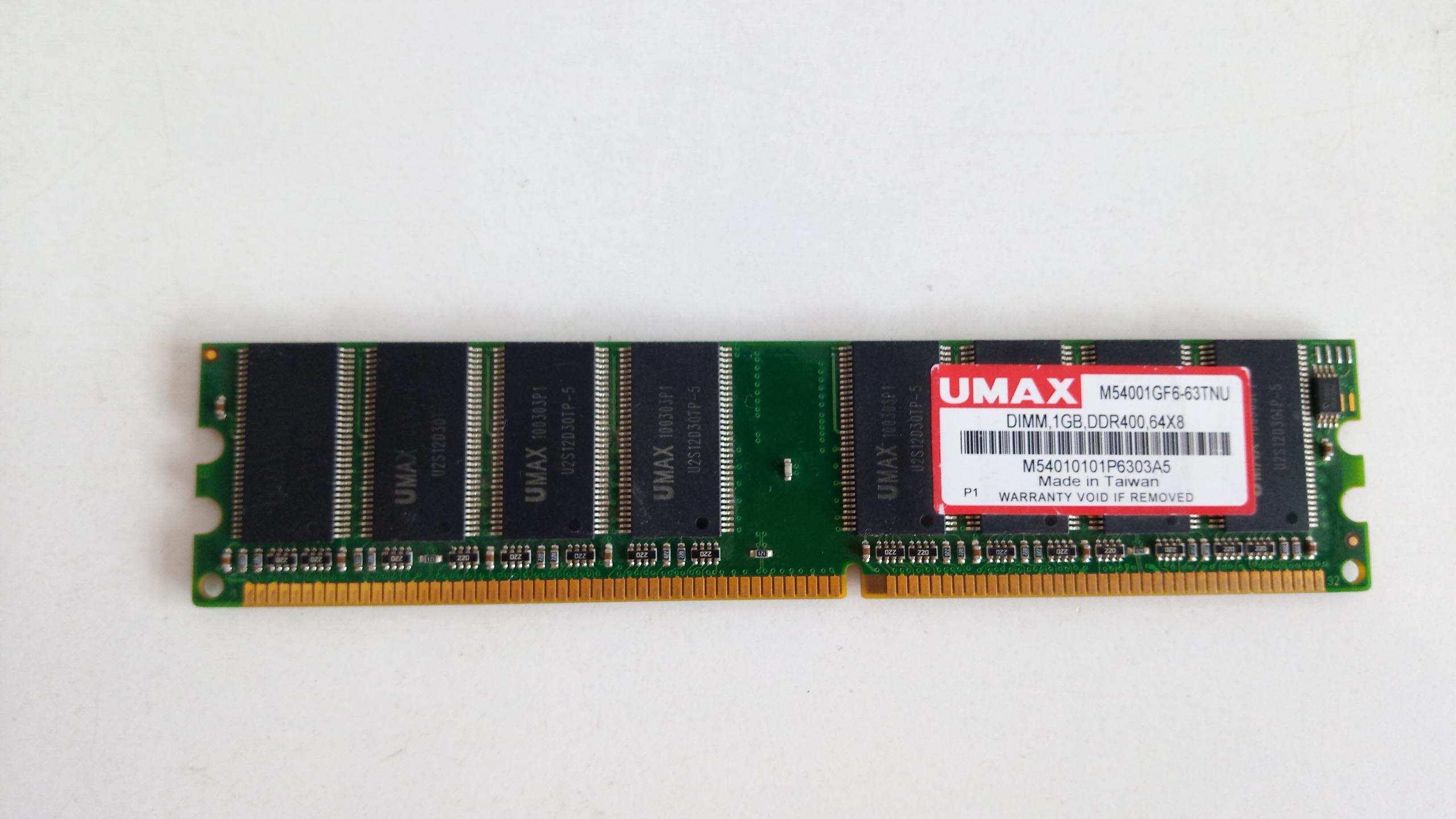 UMAX 1GB DDR1