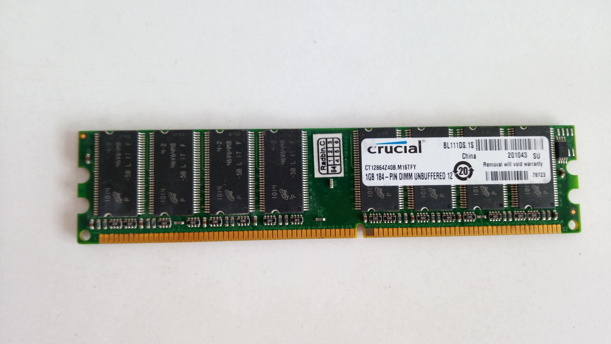 CRUCIAL IGB DDR1