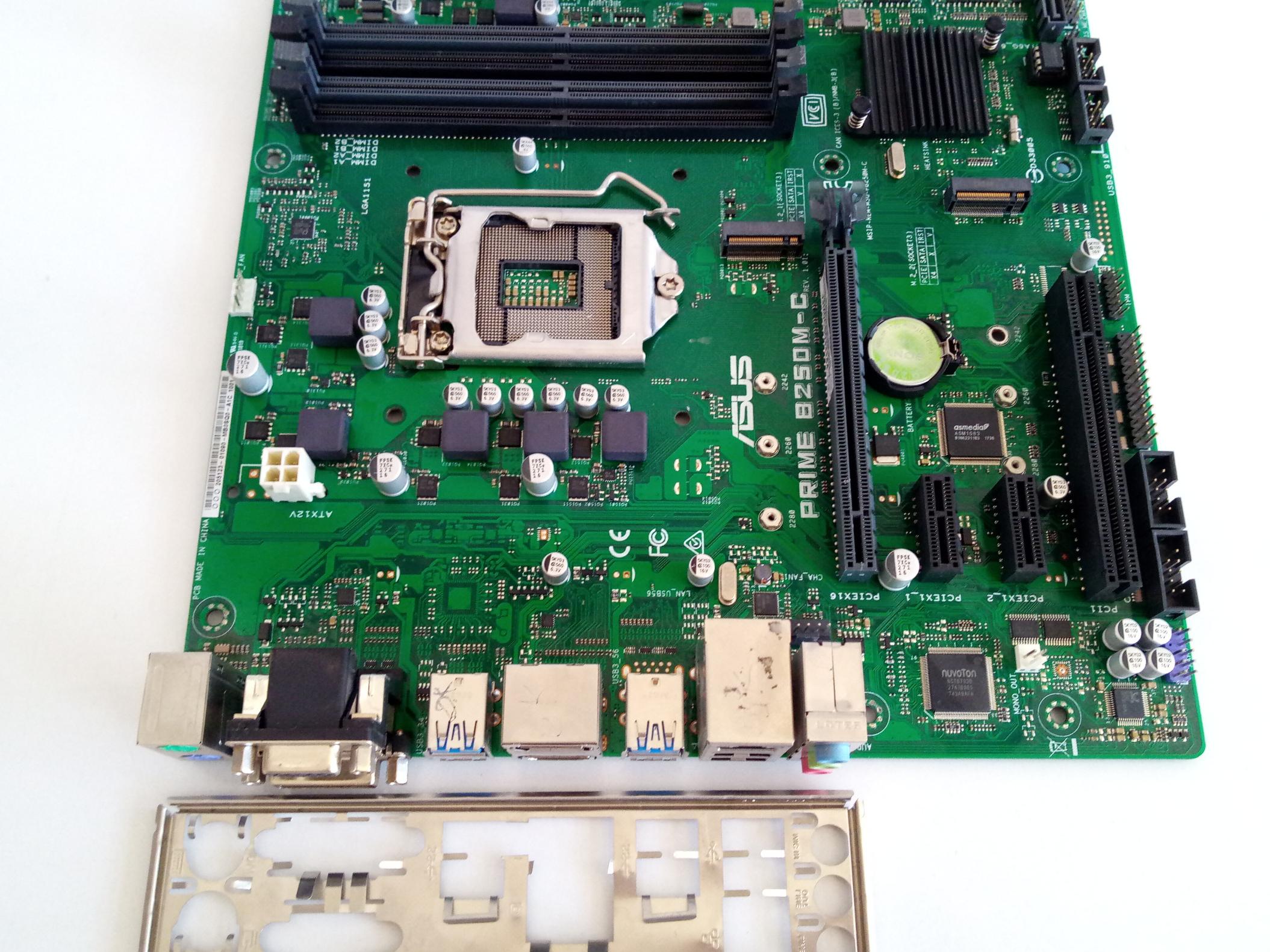 ASUS B250M-C توضیحات مهم