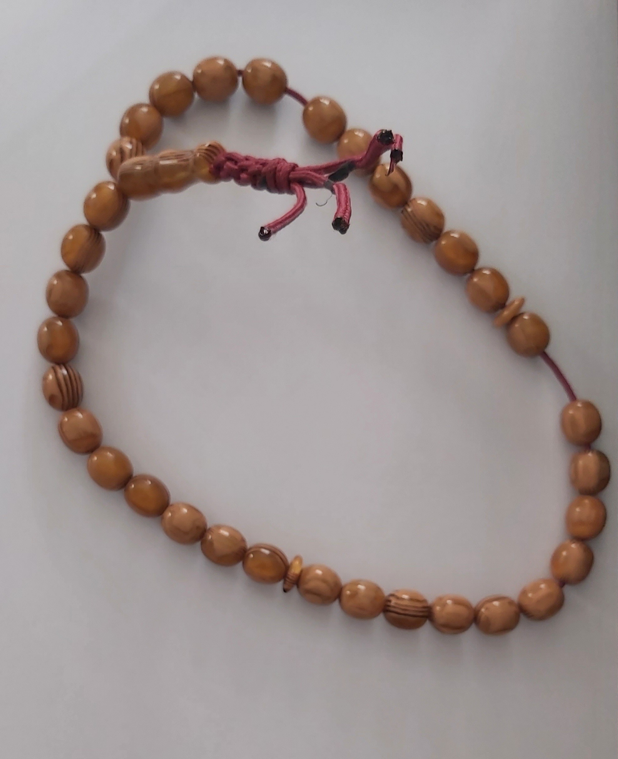 تسبیح طرح کهربا(کره عسلی)