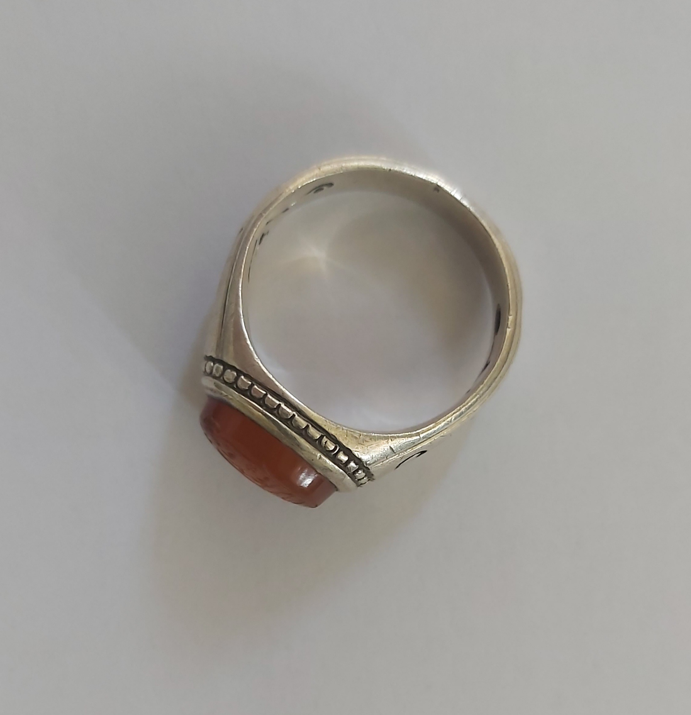 انگشتر عقیق پرتغالی