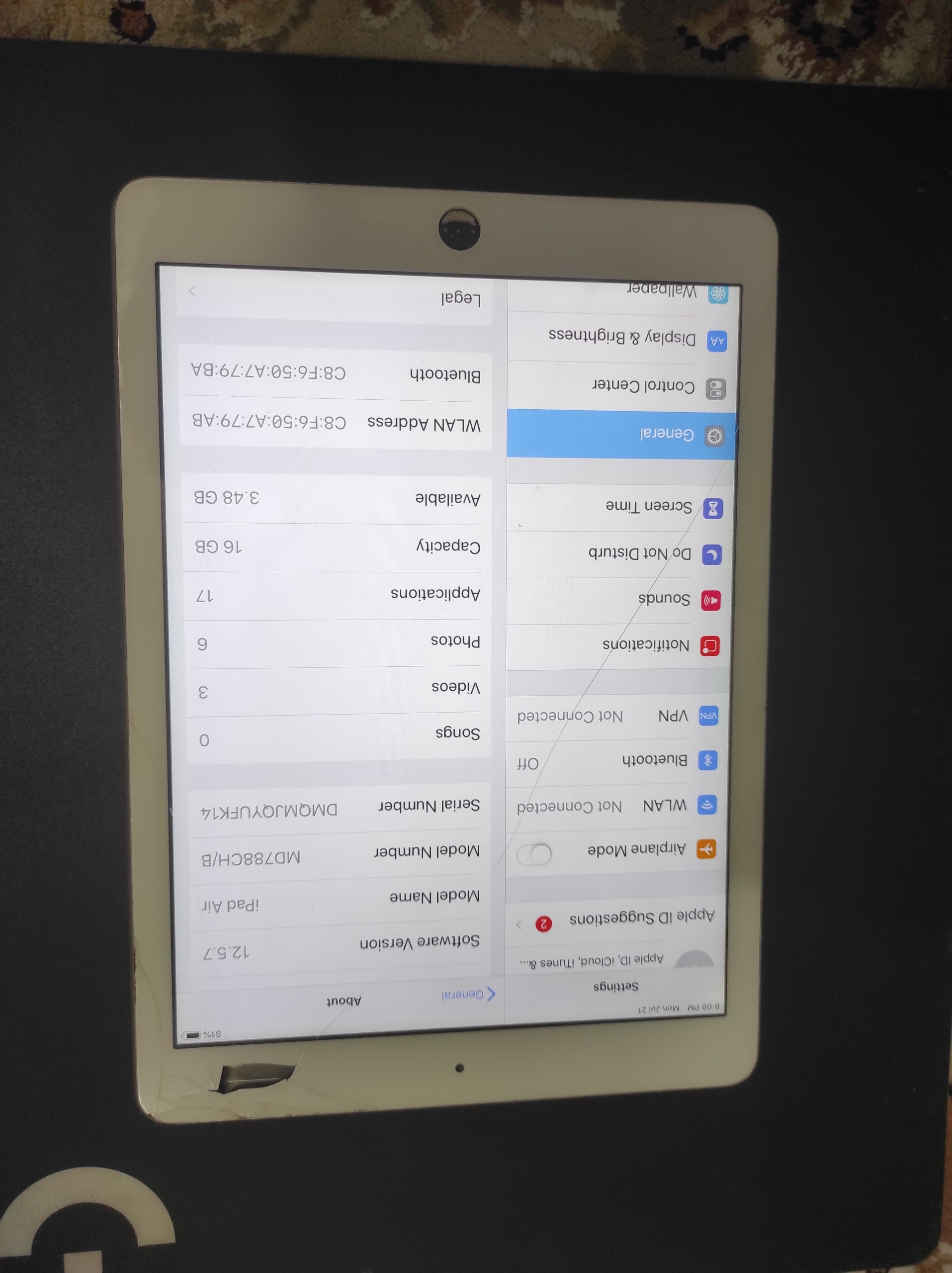 تبلت ایپد ایر