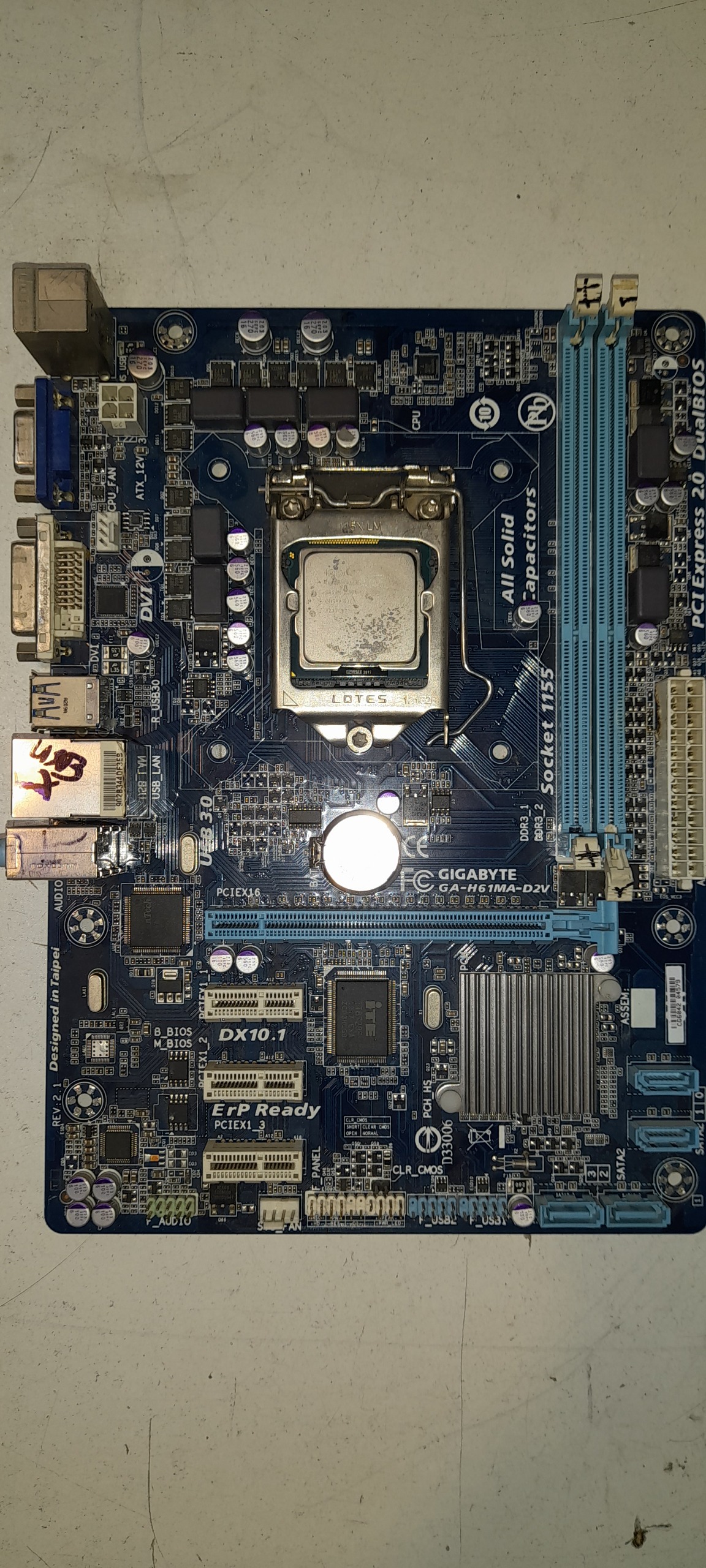 مادربرد گیگا h61