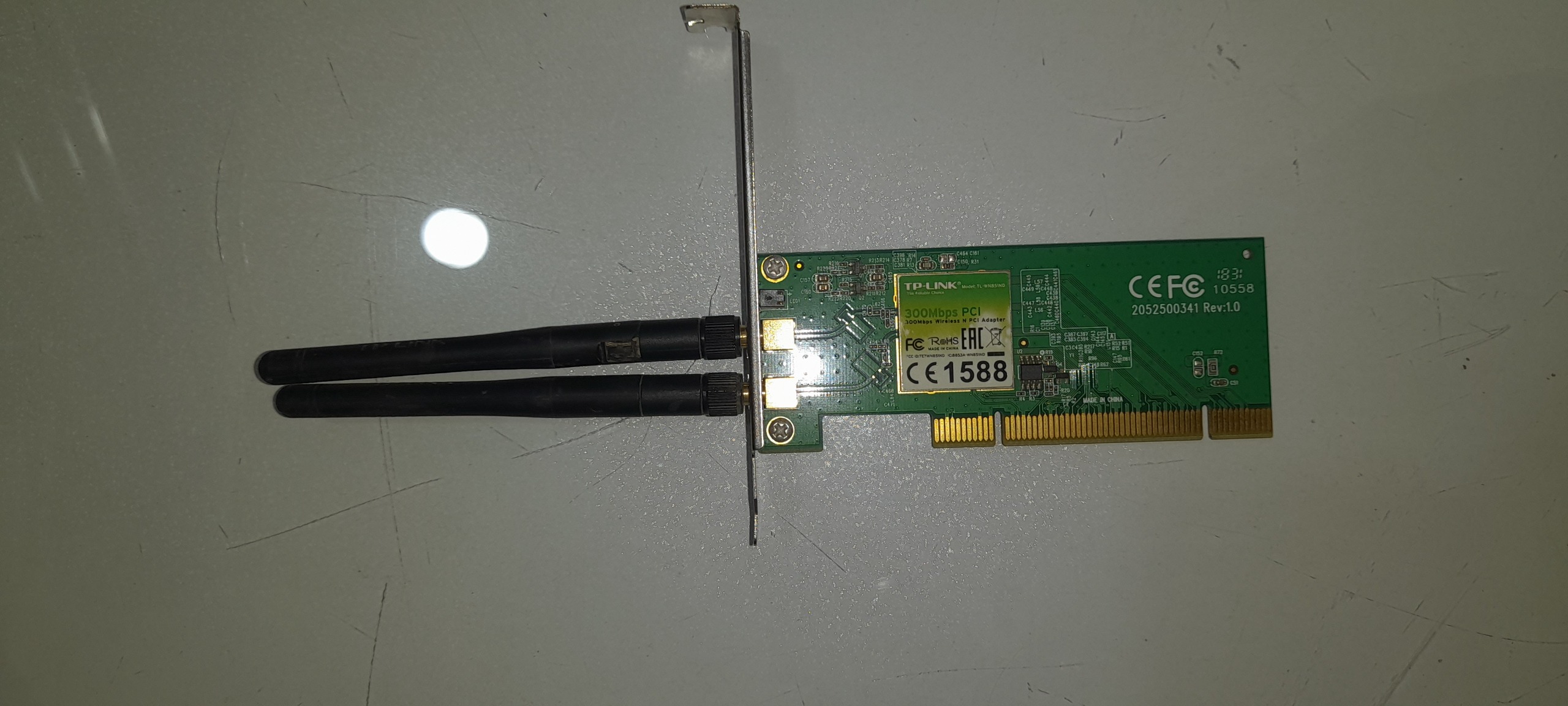 کارت شبکه وایفای دو آنتن Tplink