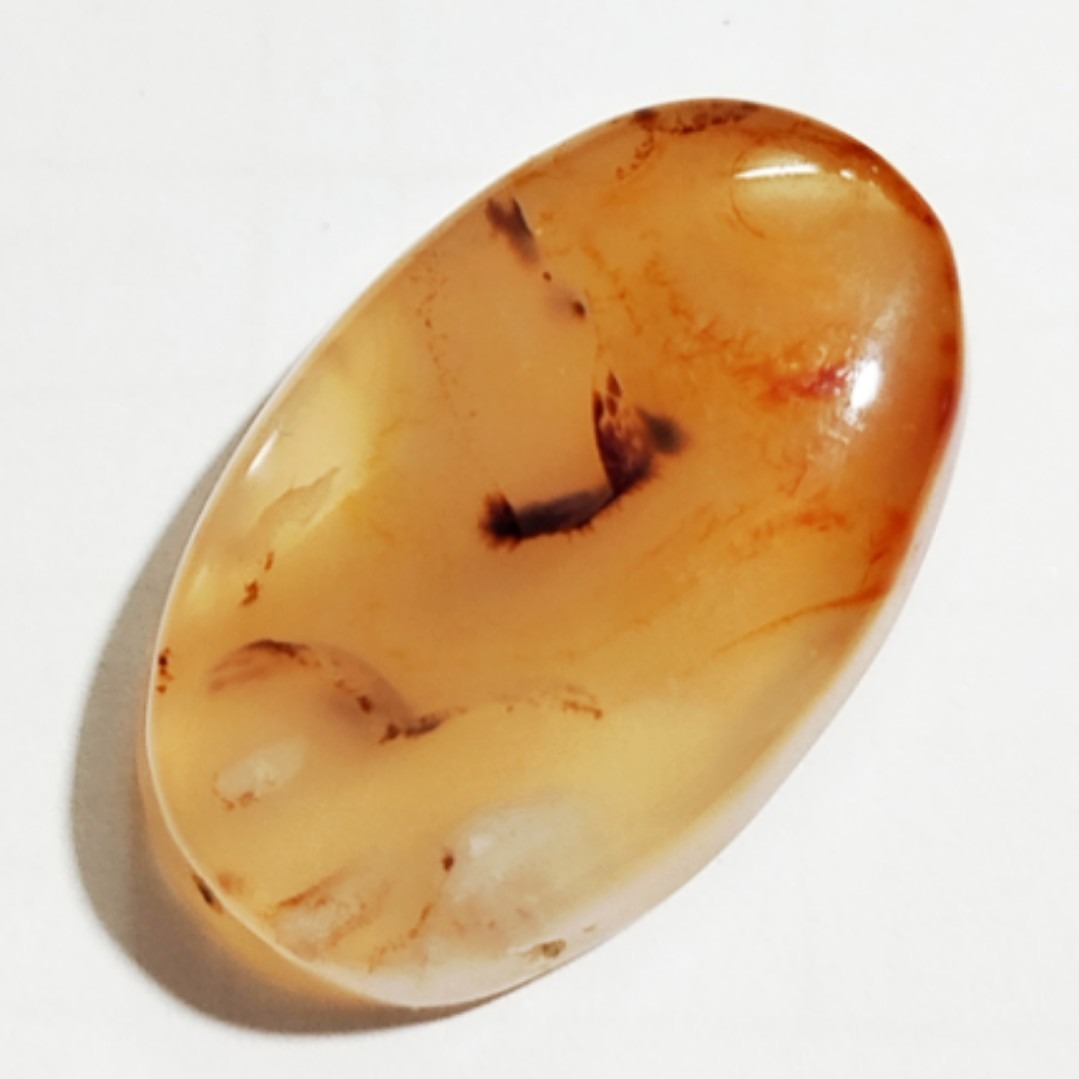 نگین نفیس عقیق شجری پاییزی