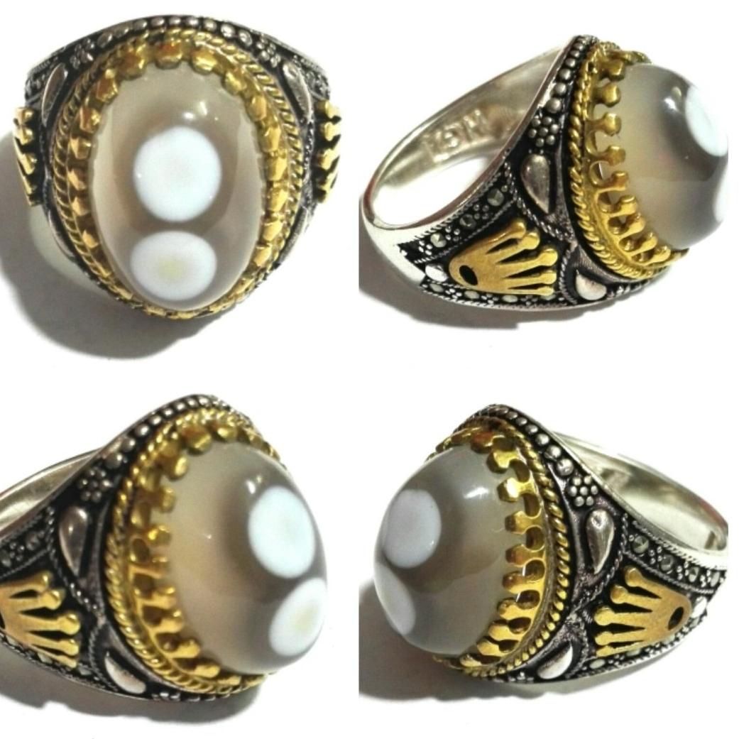 انگشتر بی مانند باباغوری اصل هندی نقره925