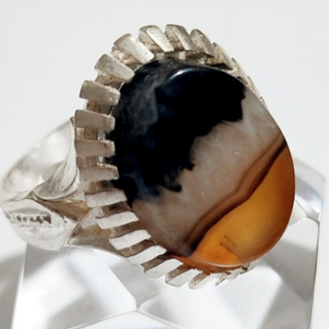 انگشتر خوشدست عقیق سلیمانی خاص و شگفت