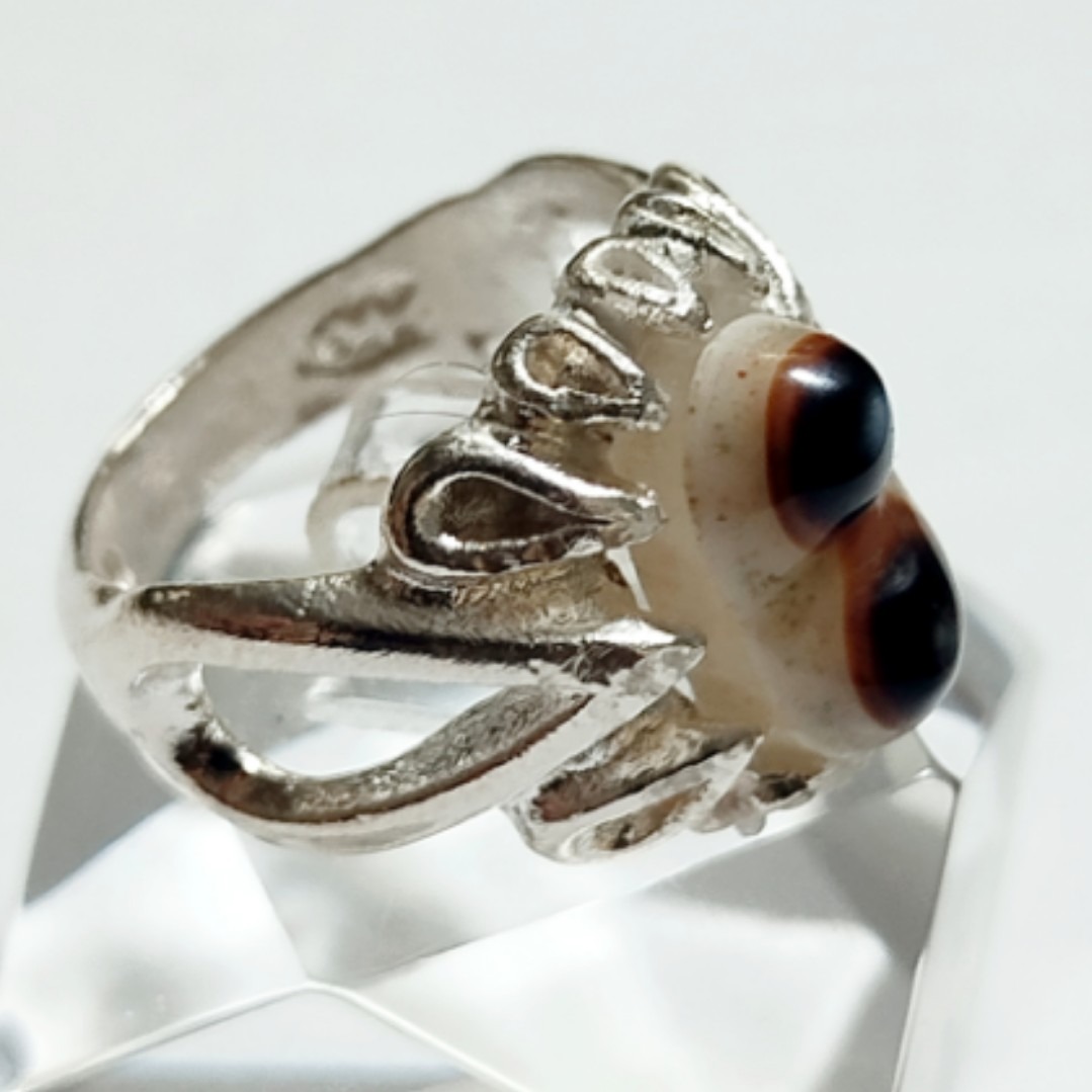 انگشتر ناب باباغوری دوکوهان هندی