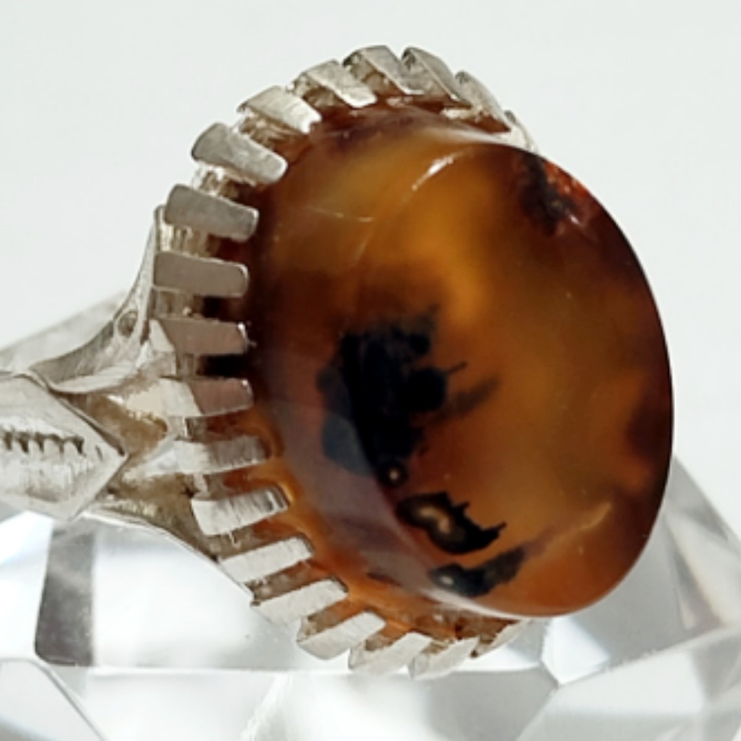 انگشتر خوشدست عقیق سلیمانی خاص و شگفت