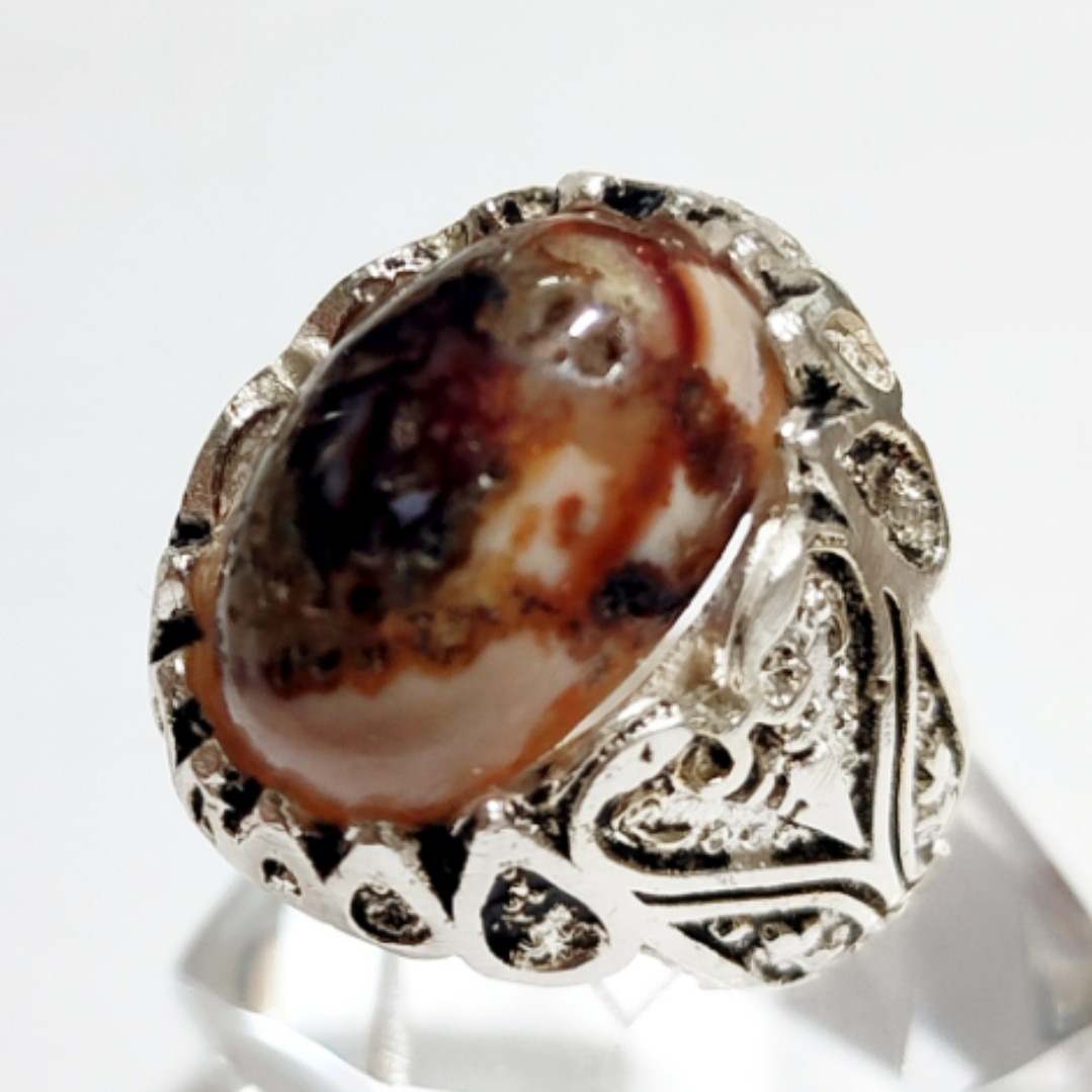 انگشترنطفه دارعین السطان سنگ فعال قوی