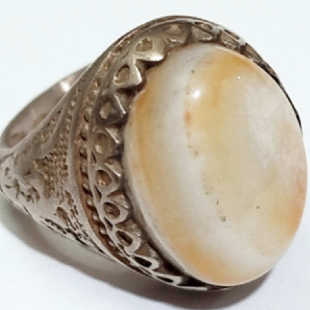 انگشتر چشم نوازاراگونیت تراش رازقی ناب