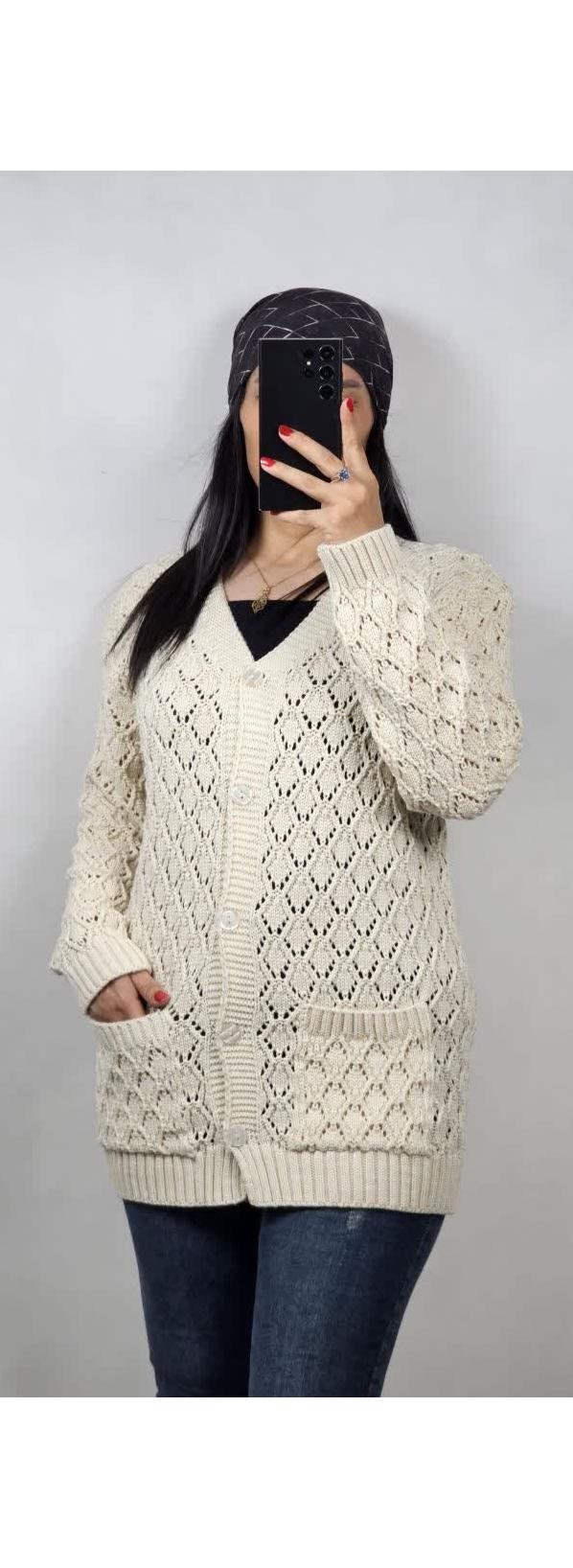 ژاکت بافت زنانه