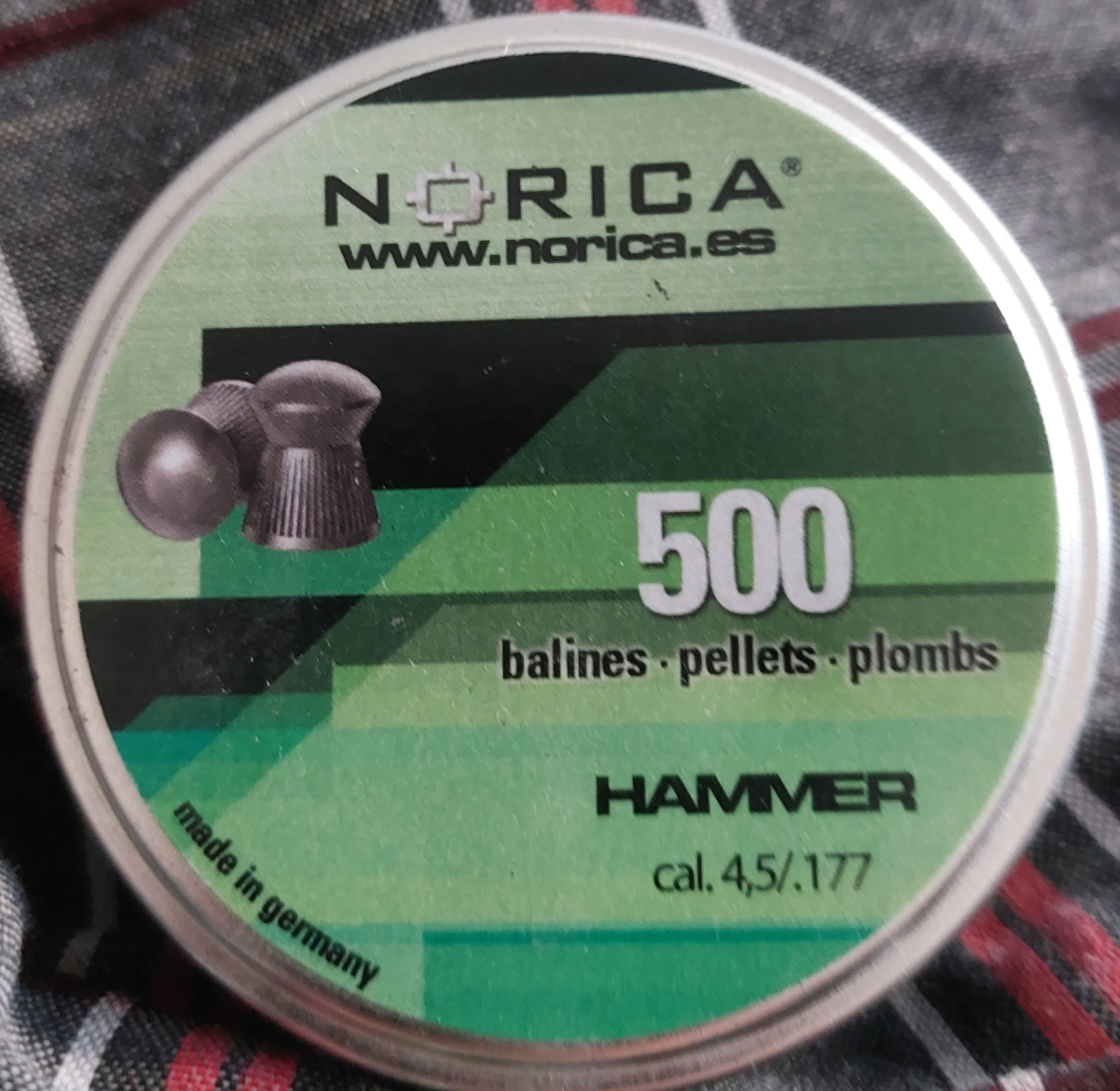 ساچمه 4.5 تفنگ بادی