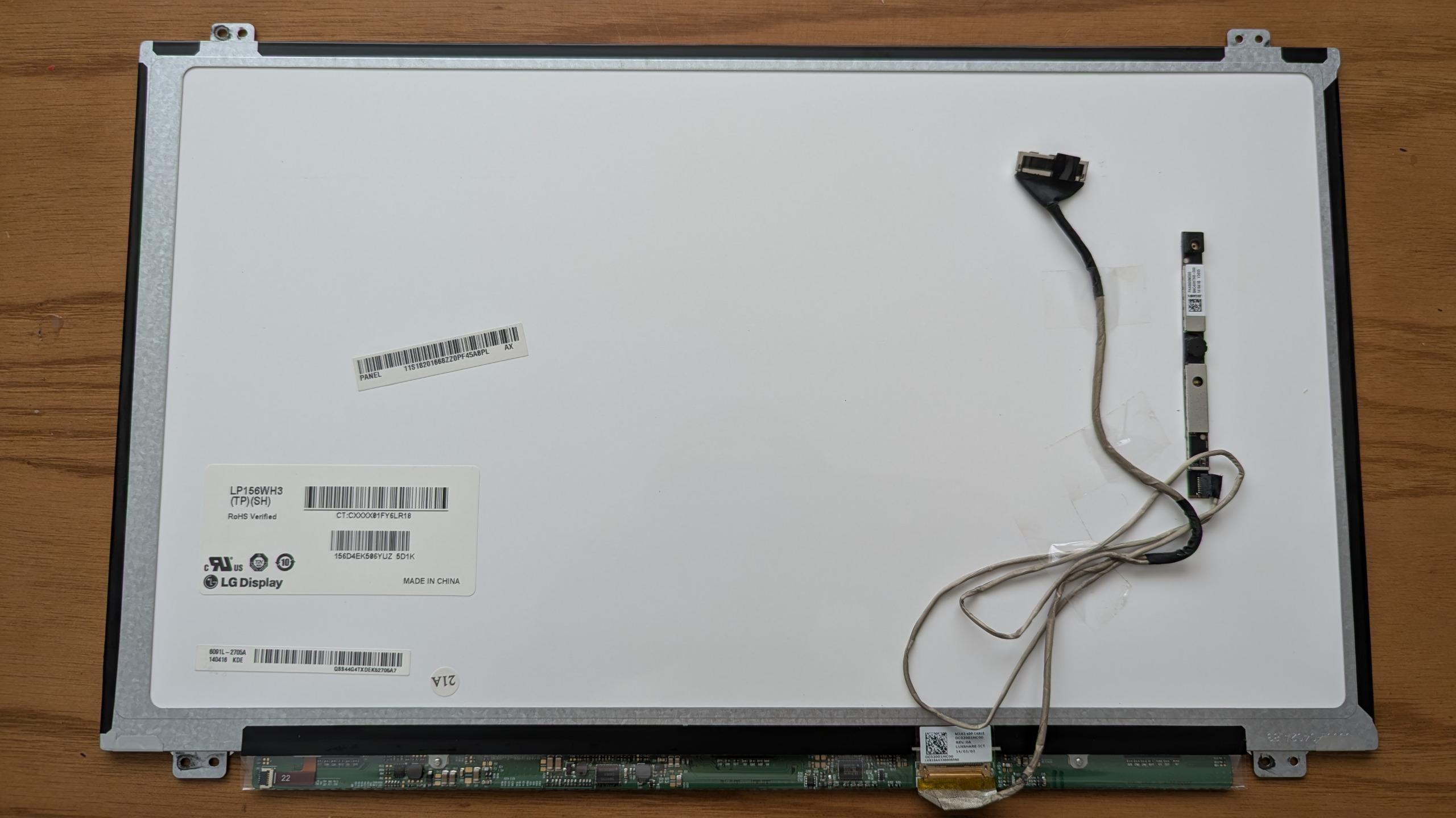 ال ای دی لپ تاپ LP156WH3(TP)(SH)