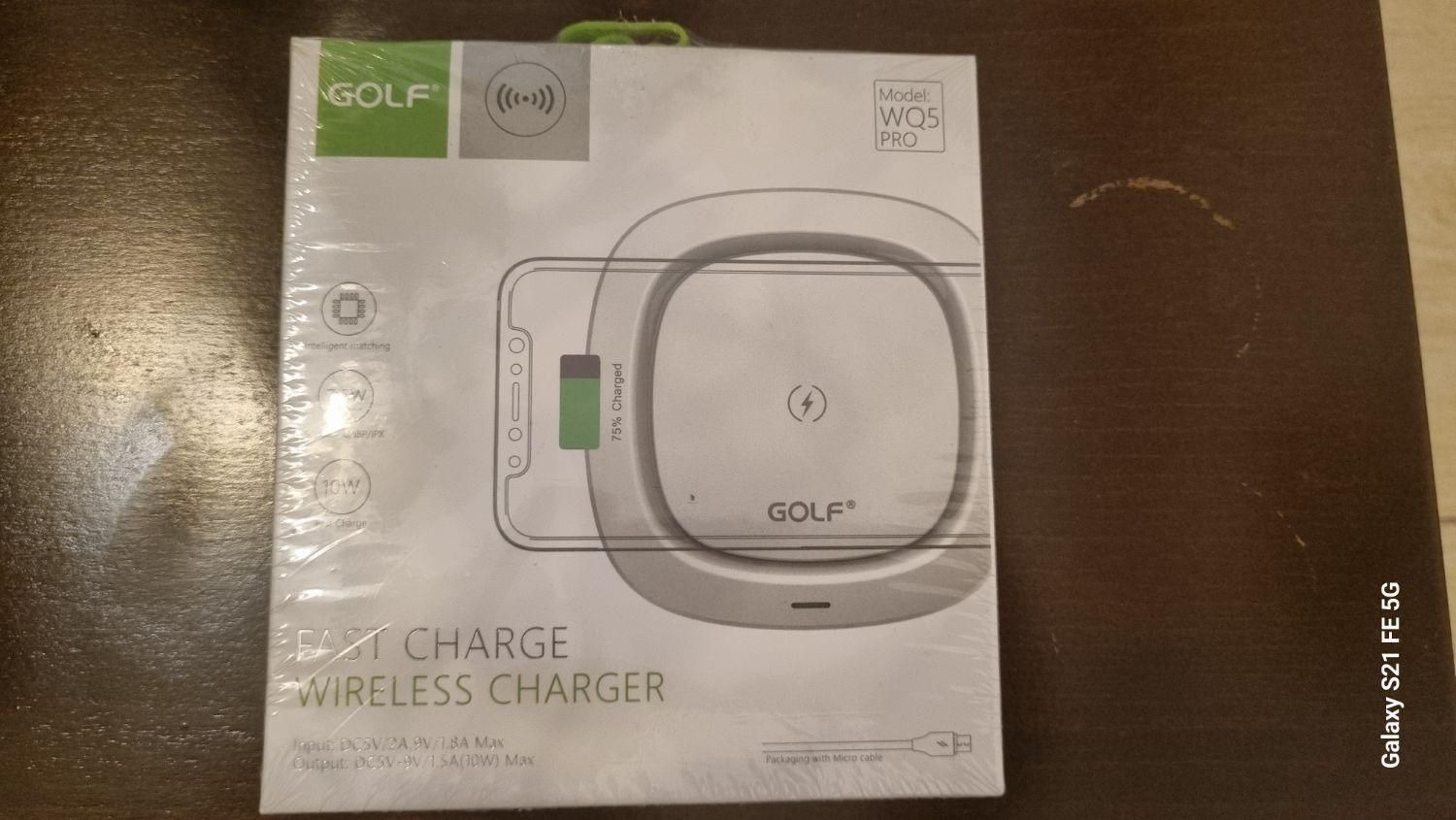 شارژر بیسیم GOLF