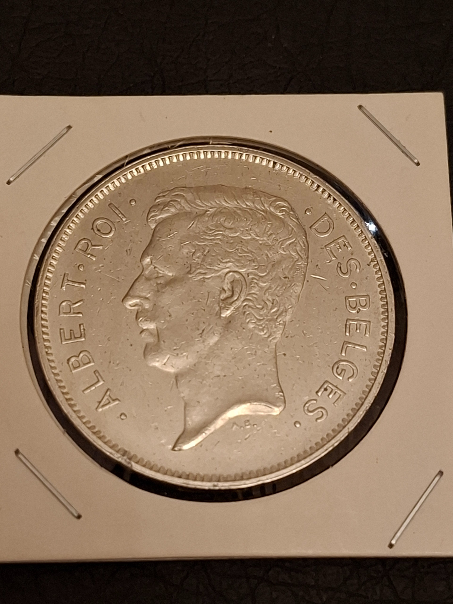 سکه 20 فرانک بلژیک 1932 کمیاب