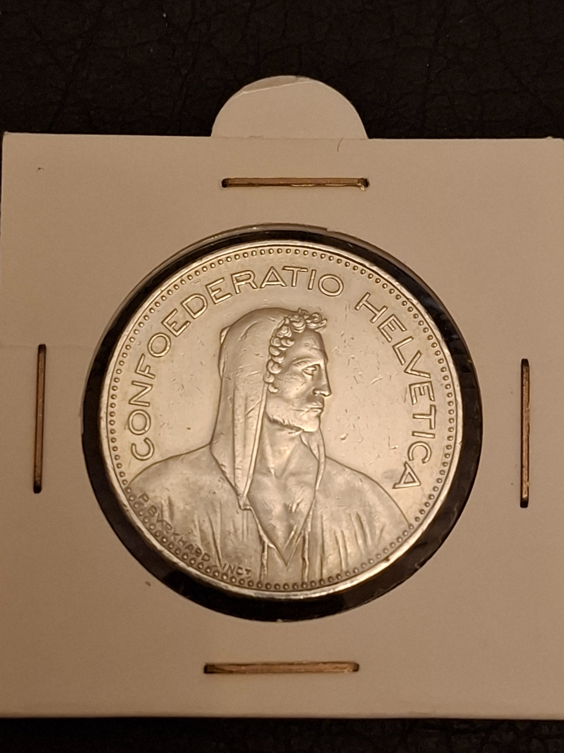 سکه 5 فرانک سویئس 1996