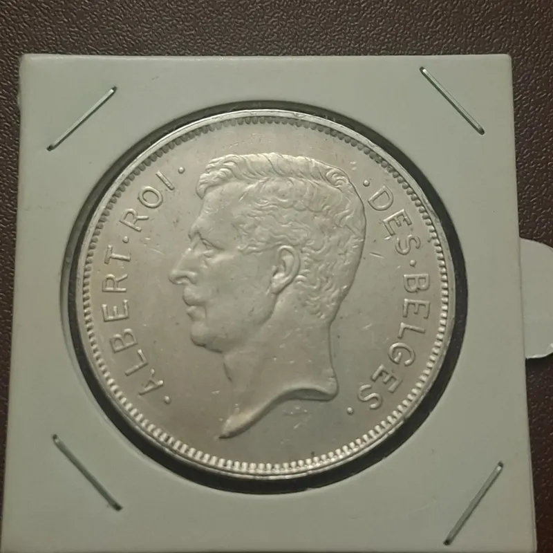 سکه 20 فرانک بلژیک 1932 شاه آلبرت اول