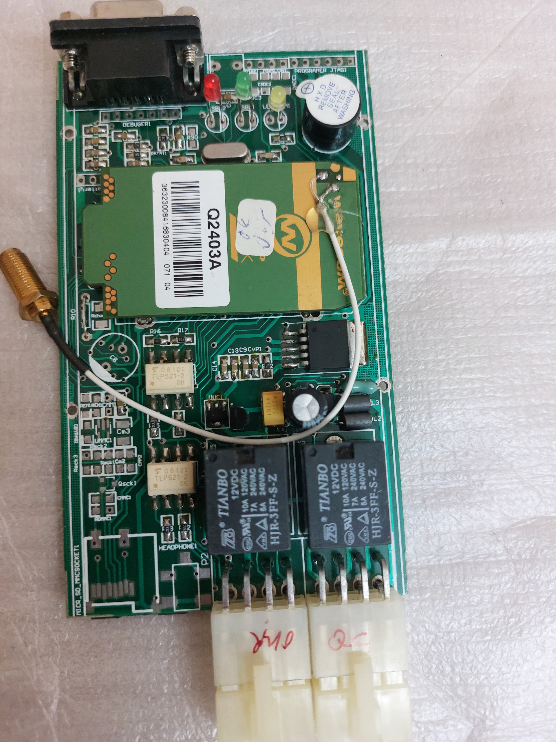 GPS GPRS بورد جی پی اس ترکر خودرو