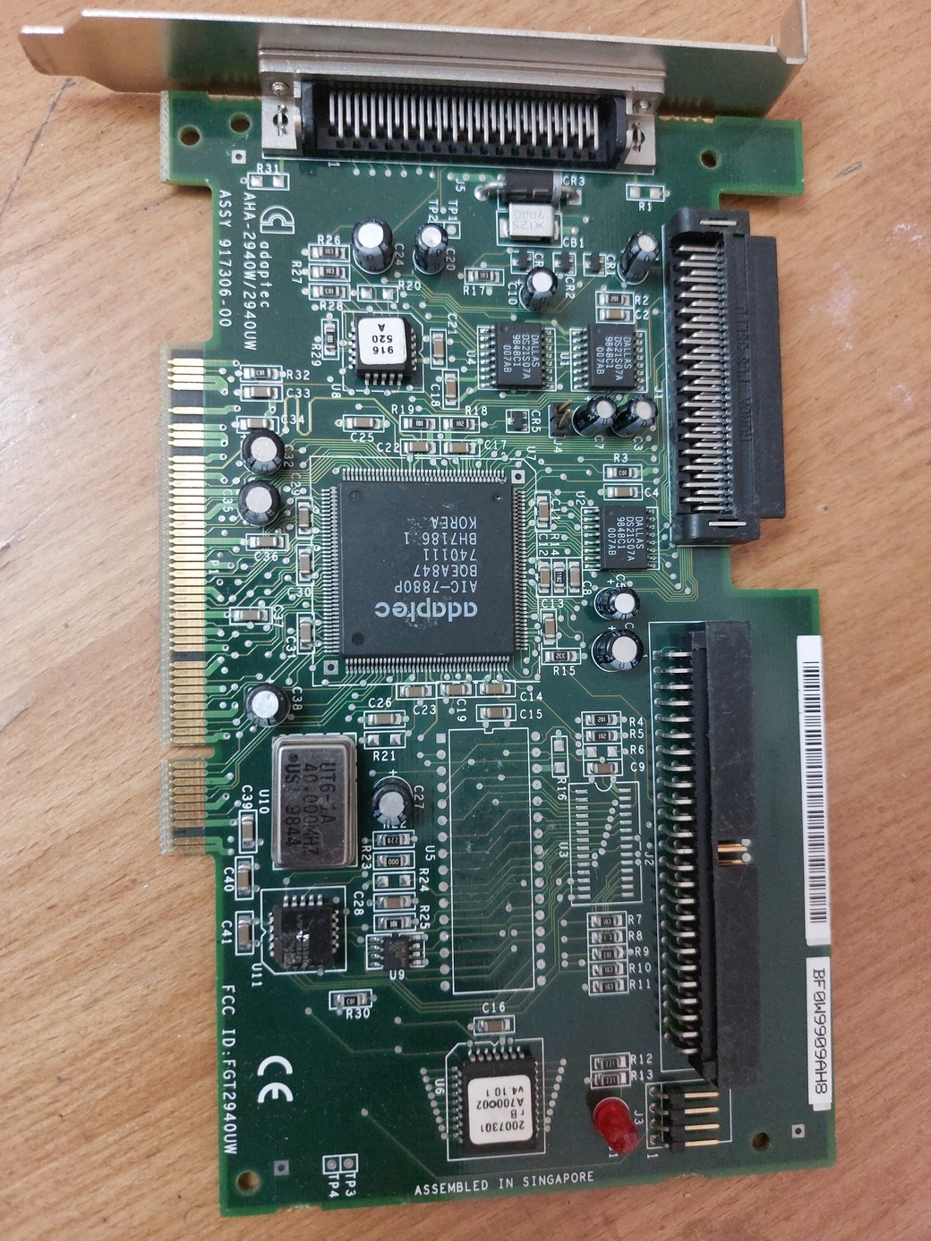 کنترلر درایور اسکازی Adaptec AHA-2940UW PCI SCSI