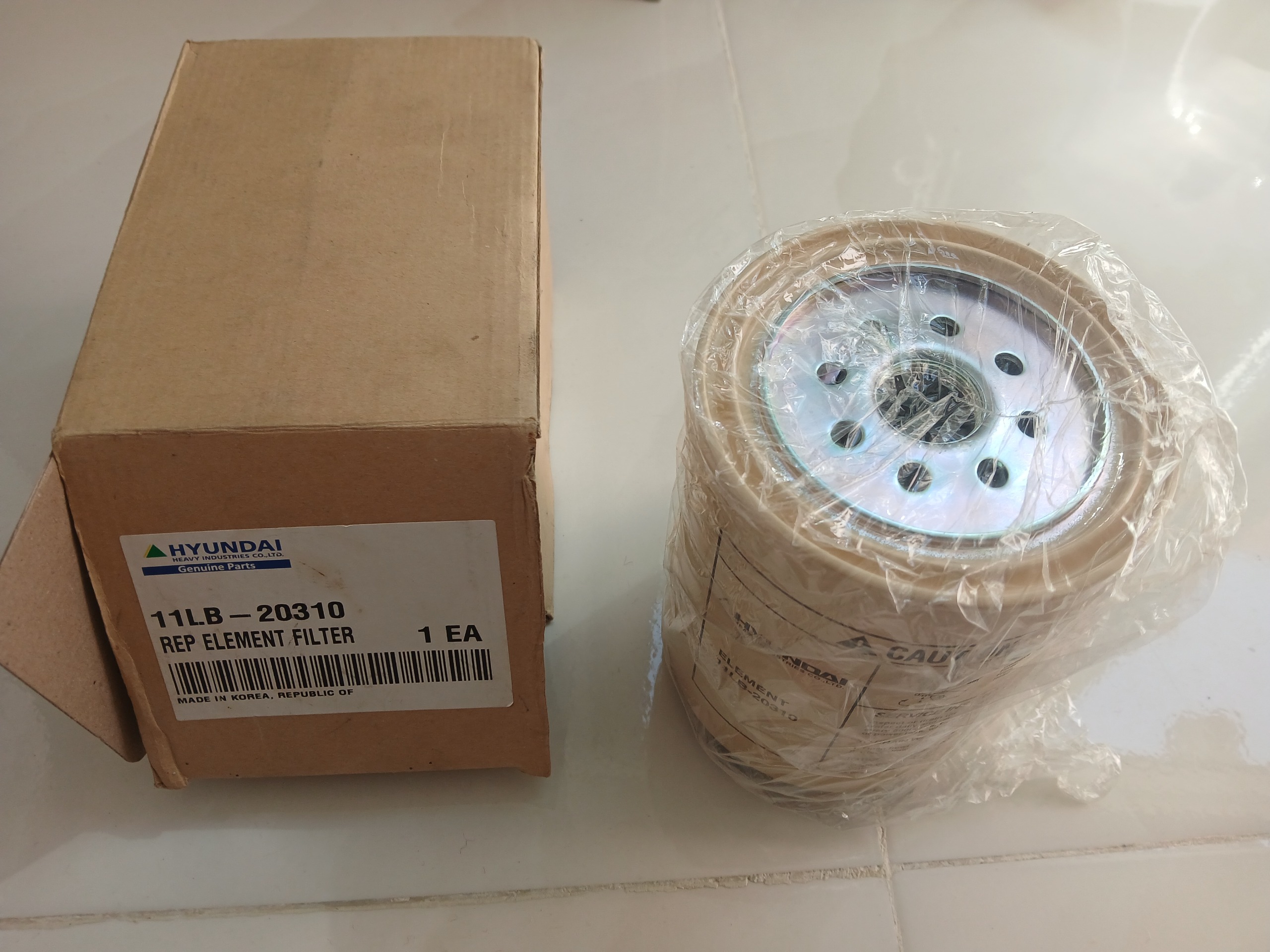 فیلتر آبگیر گازوئیل بیل مکانیکی هیوندا