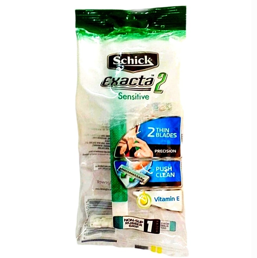 خودتراش ضدحساسیت شیک اگزکتا اصل مجهز بهpush clean