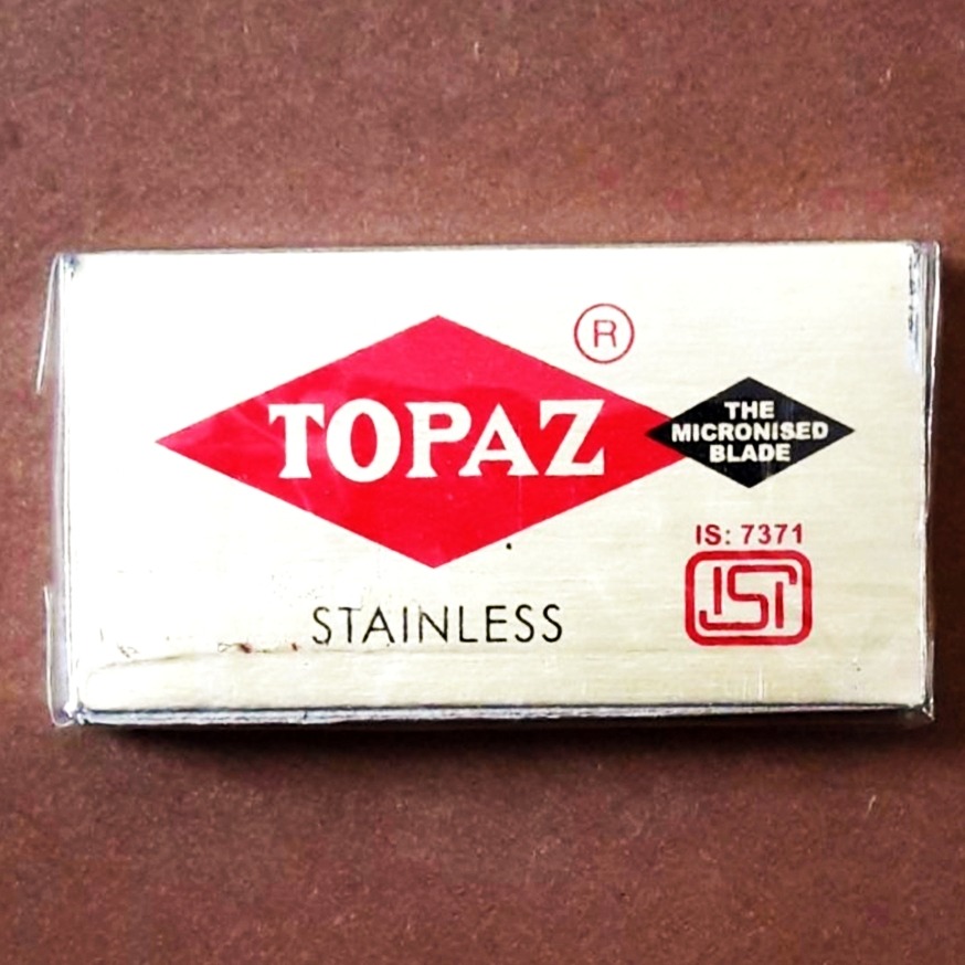 تیغ TOPAZ یک بسته 5عددی (2کاغذی) اصلی