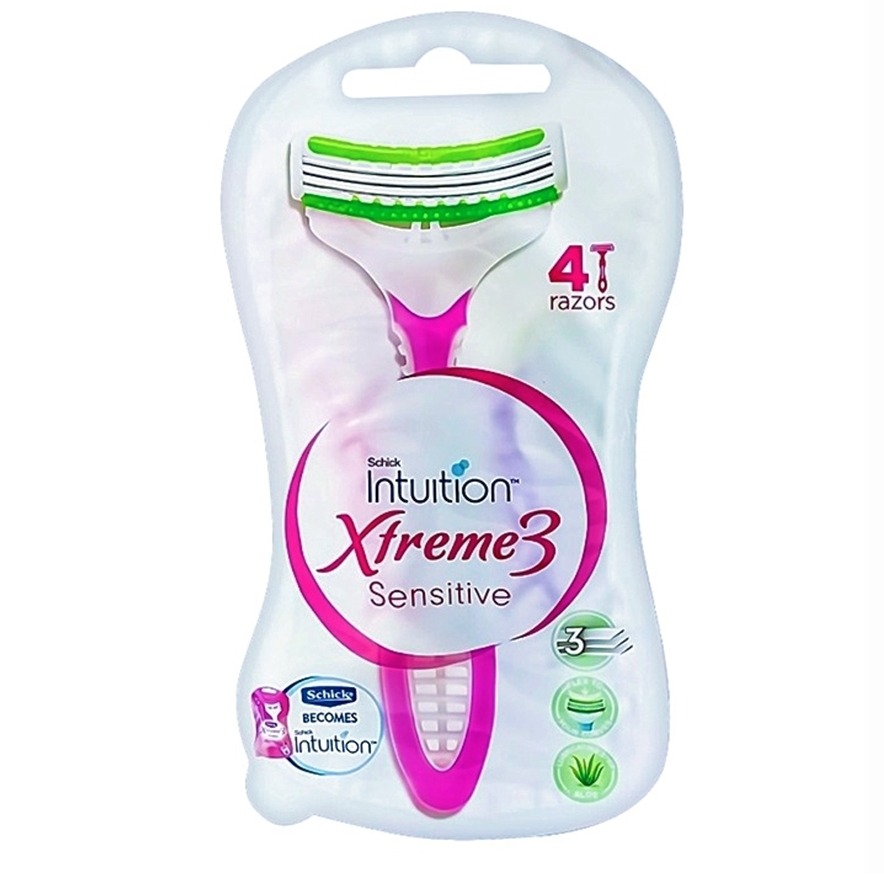 4عدد خودتراش زنانه امریکایی ضدحساسیت شیک3 باضمانت