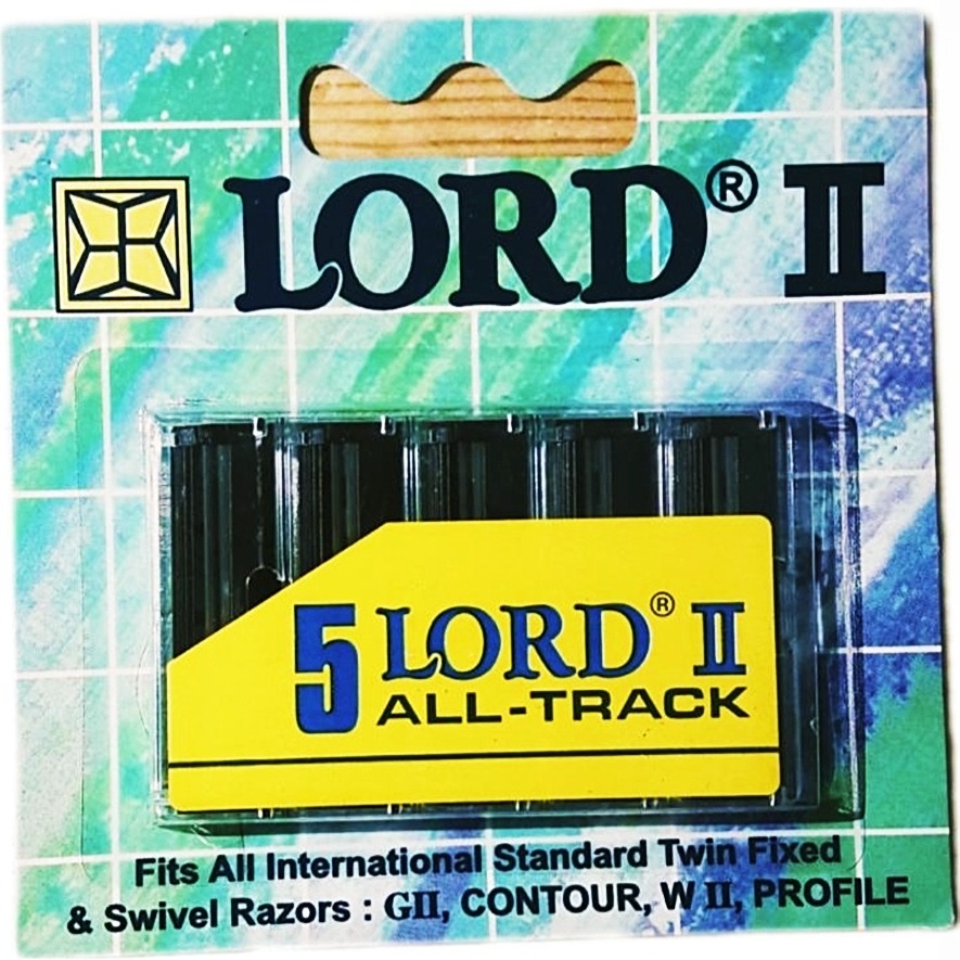 5عدد تیغ یدک لرد کشویی سبز اورجینال وارداتی