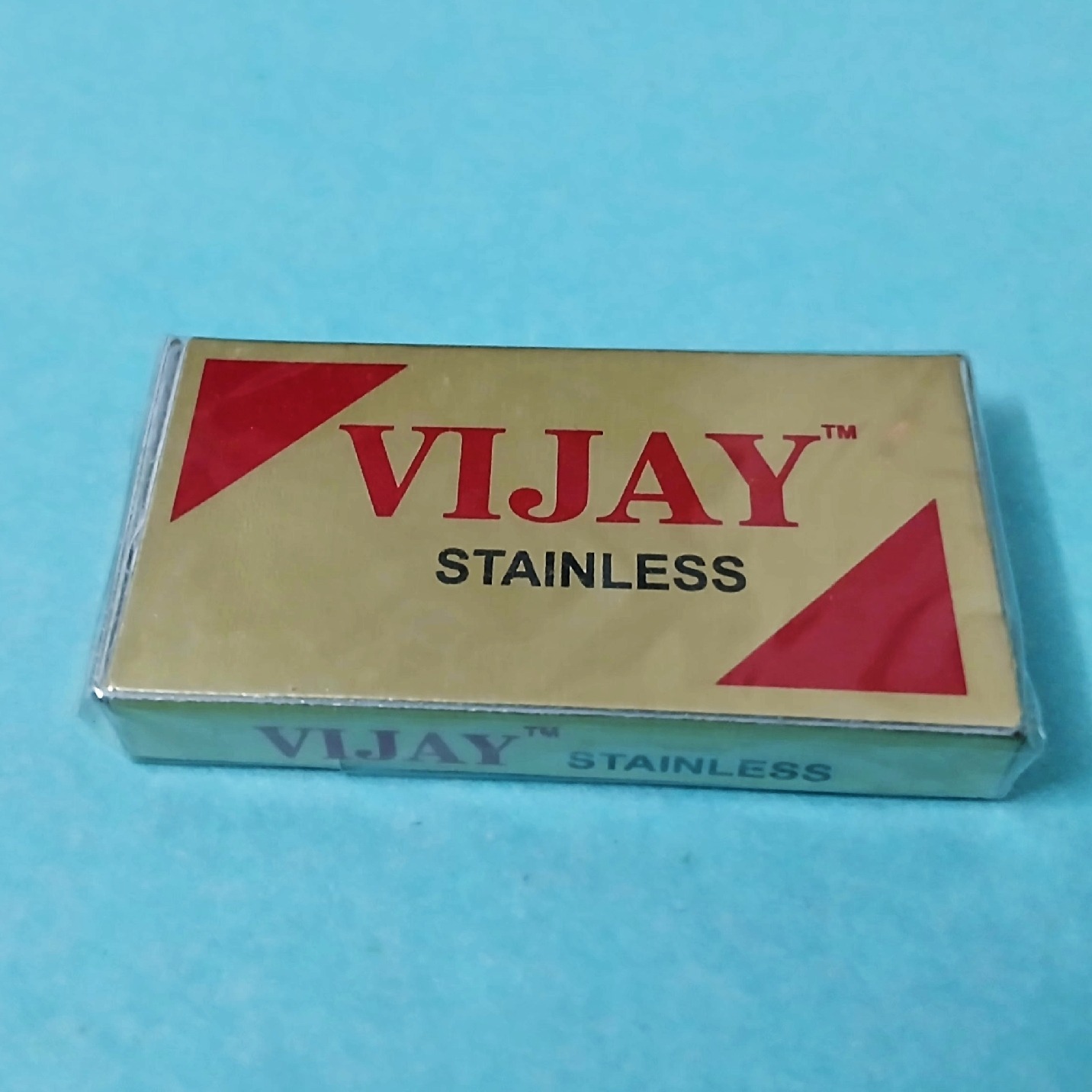 یک بسته تیغ VIJAY پنج عددی (2 کاغذی) وکیوم پلاستیک