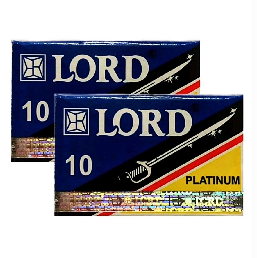 2بسته 10تایی تیغ یدک اصلی لرد پلاتینیوم(20عدد)