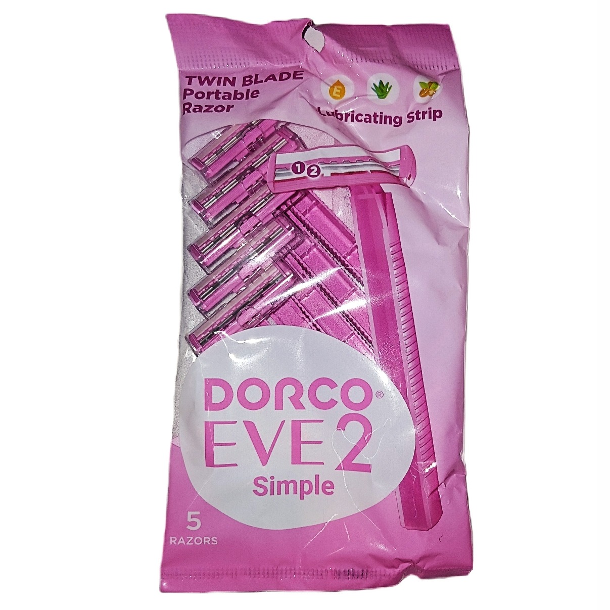 یک بسته خودتراش زنانه دورکو اصلی EVE2 Simple