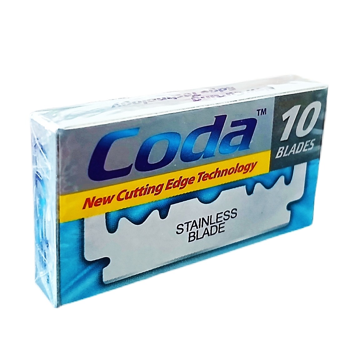 یک بسته 10عددی تیغ اصلی Coda (2کاغذی)