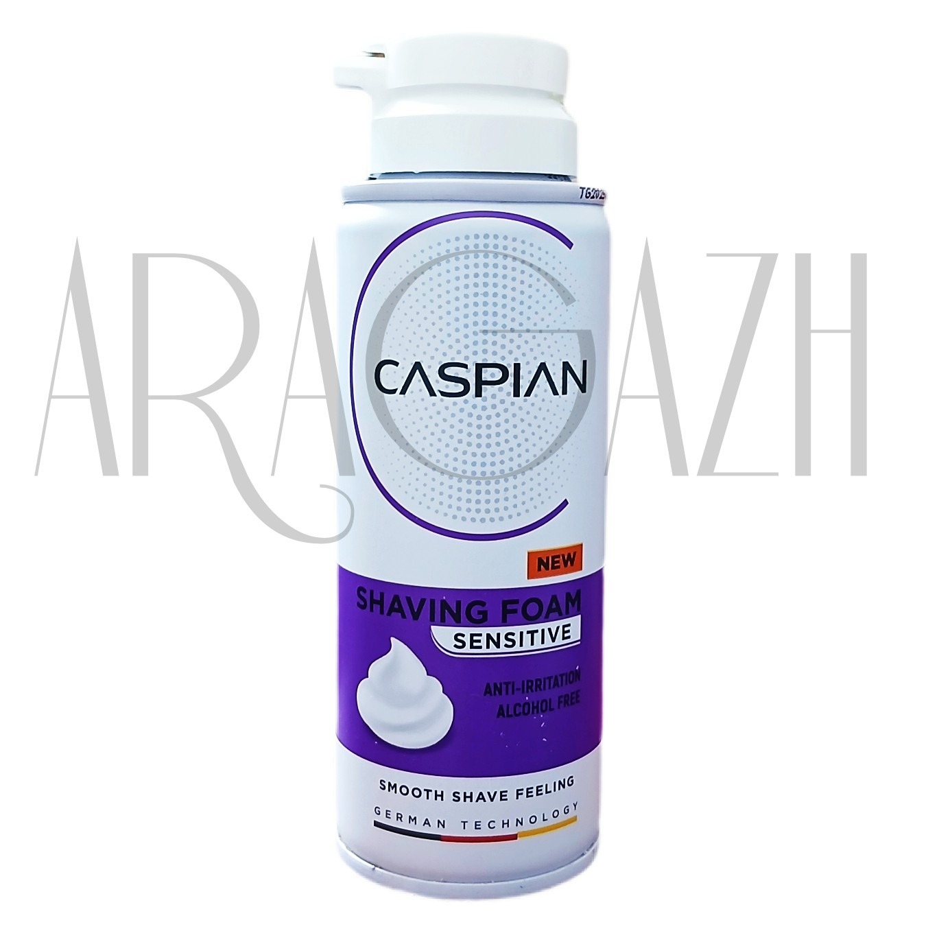 فوم اصلاح کاسپین اصلی مسافرتی SENSITIVE حجم 100ml