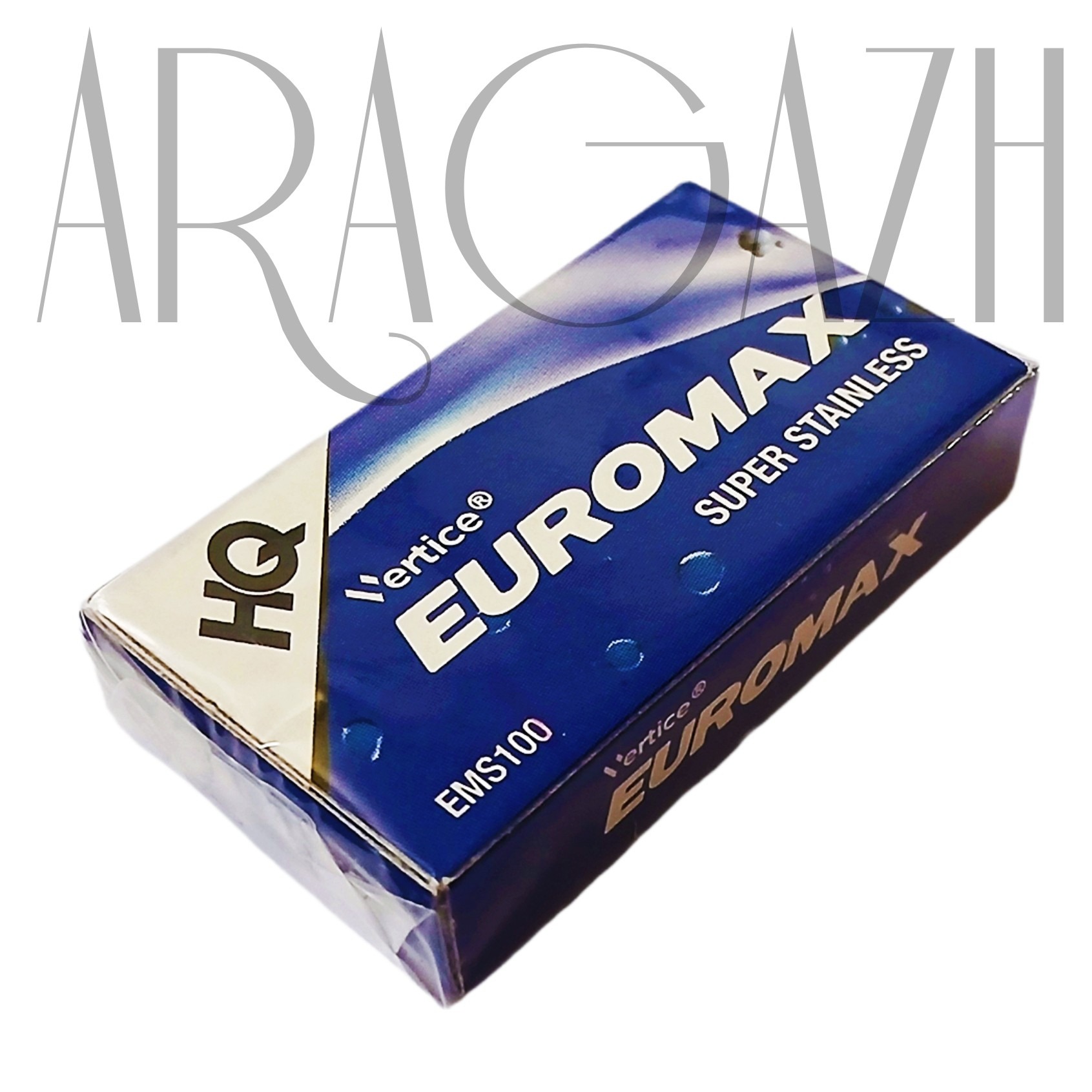 تیغ EUROMAX HQ اصلی(2کاغذی) یک بسته 10عددی وکیوم
