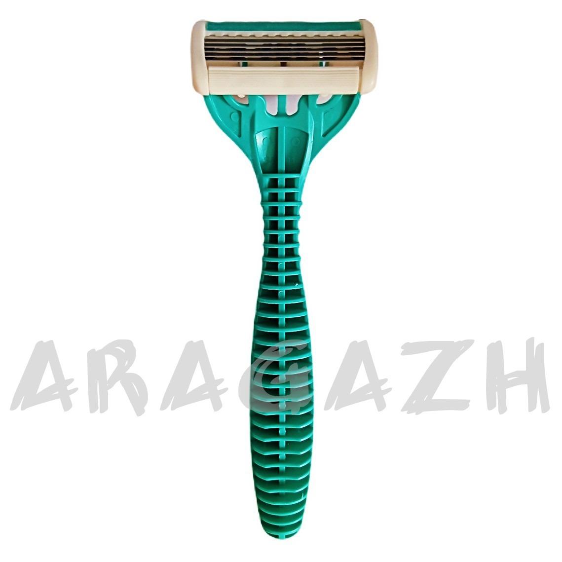 یکعدد خودتراش 6لبه لمسر اصل اورجینال